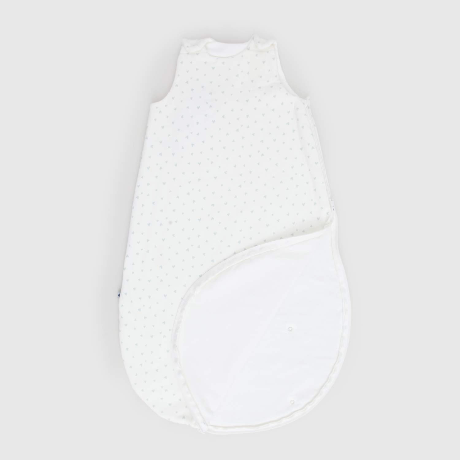 Sacco nanna Unisex bianco con cuori in cotone - annameglio.com abbigliamento moda