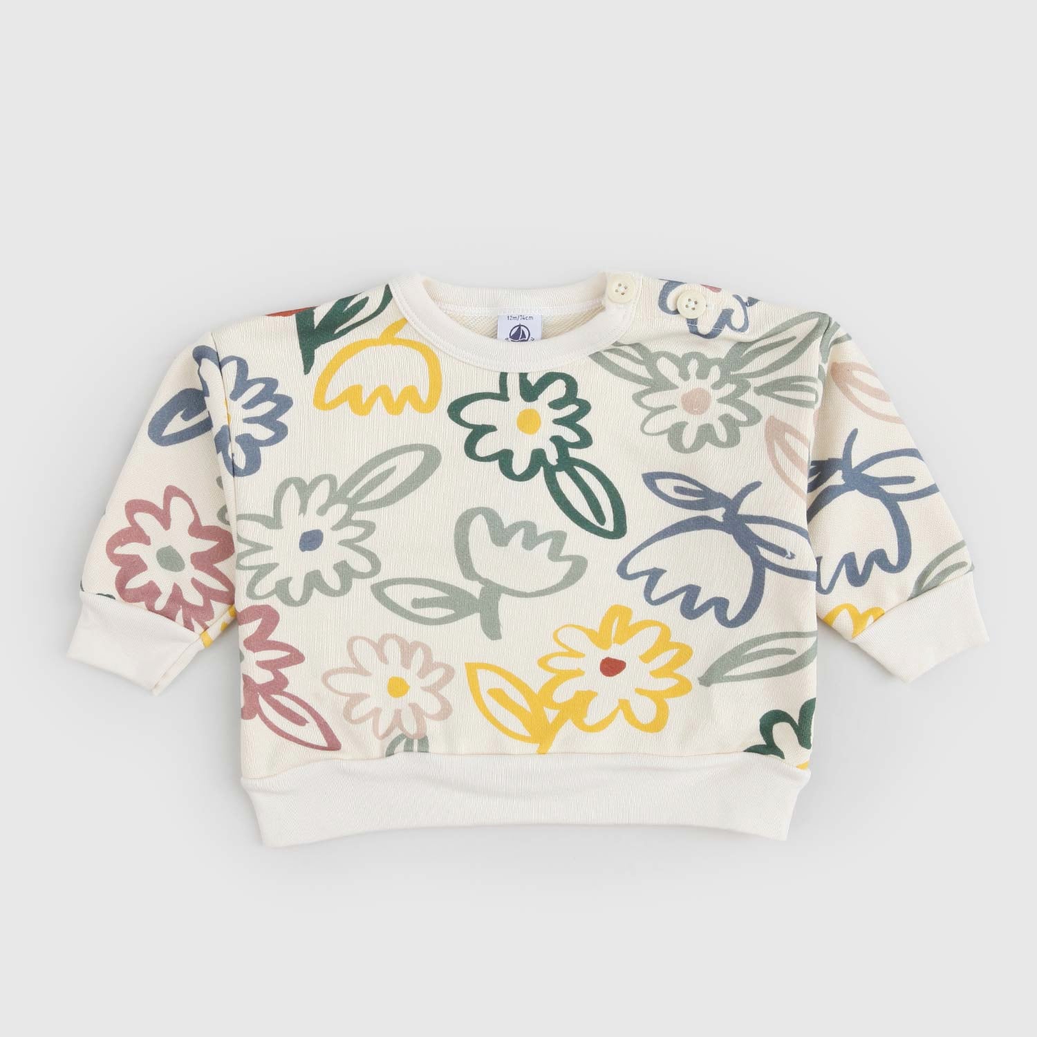 Maglia con stampa floreale cotone - annameglio.com abbigliamento moda