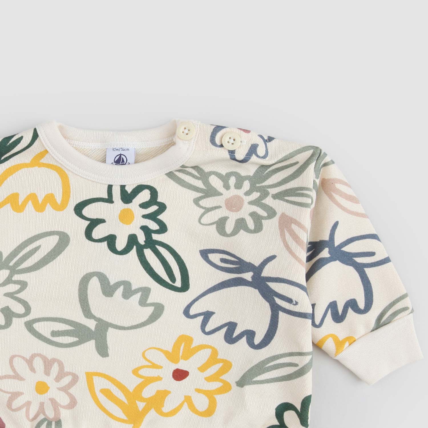 Maglia con stampa floreale cotone - annameglio.com abbigliamento moda