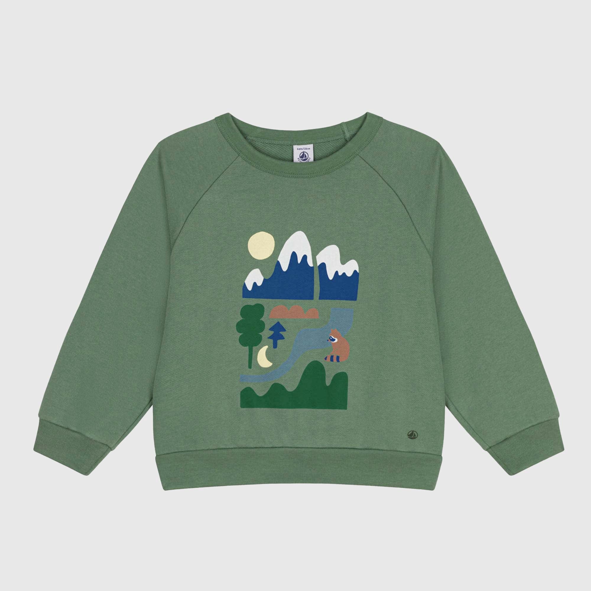 Felpa Verde Firmata PETIT BATEAU - annameglio.com abbigliamento moda