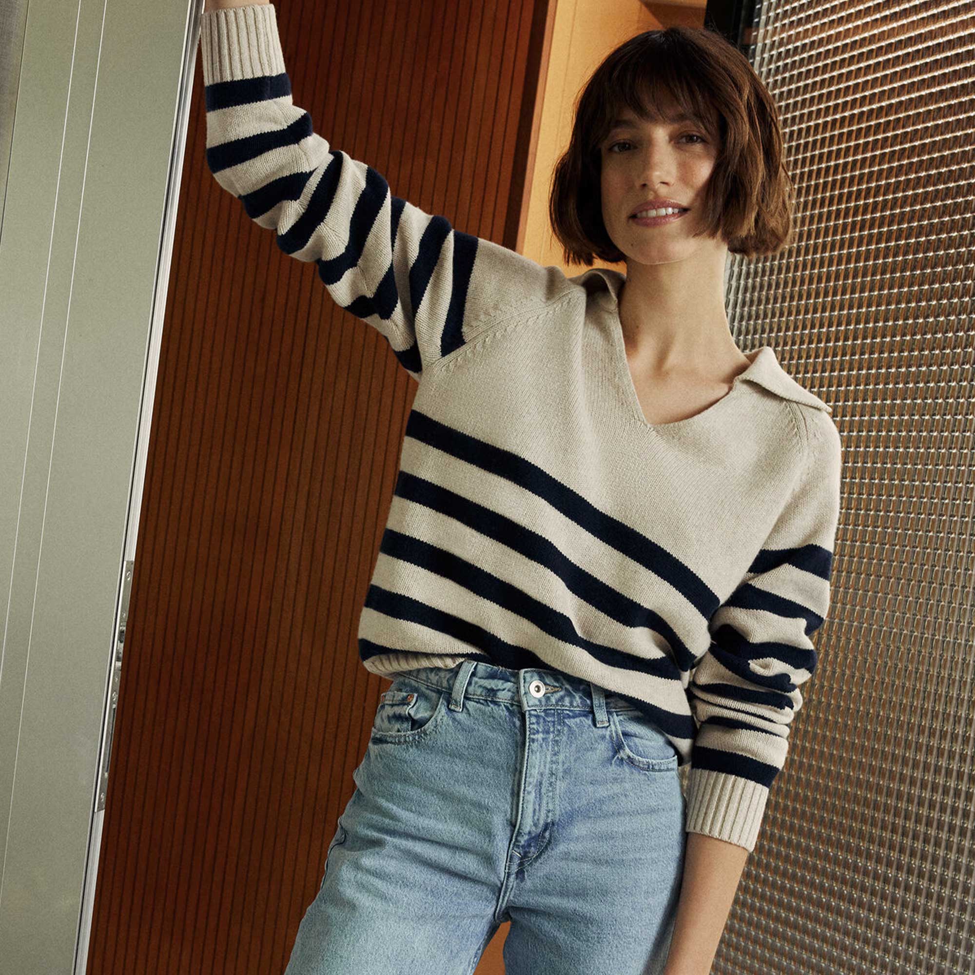 Maglione Blue Beige firmato Petit Bateau - annameglio.com abbigliamento moda