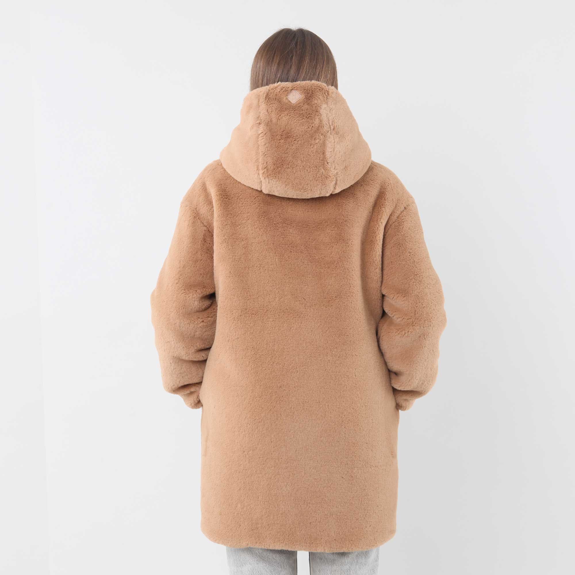 Cappotto In Soft Faux Fur Firmato Herno - annameglio.com abbigliamento moda