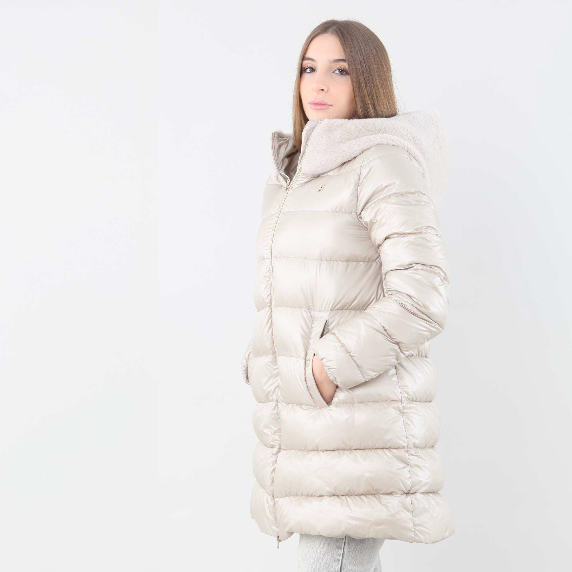 Parka In Nylon Firmato Herno - annameglio.com abbigliamento moda