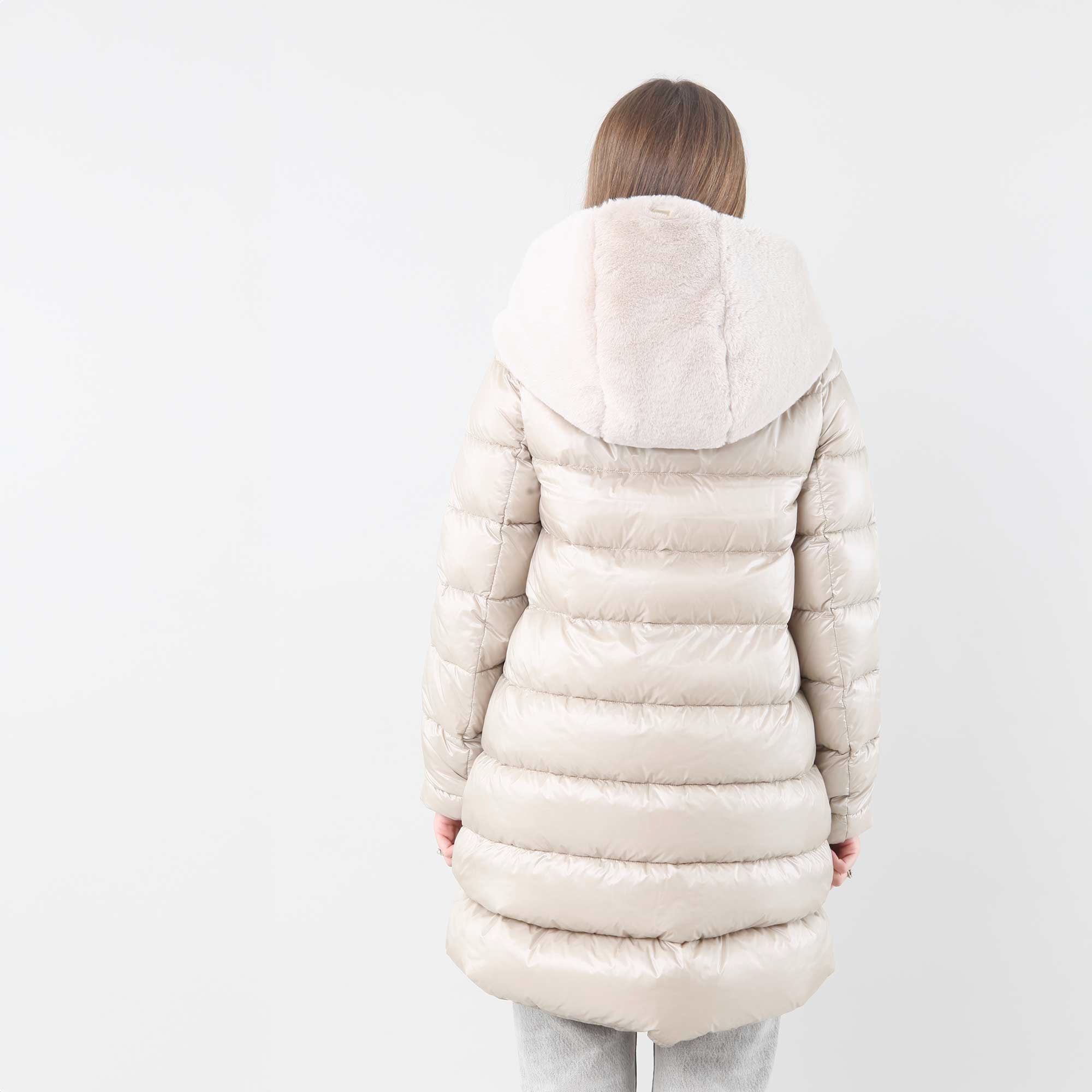 Parka In Nylon Firmato Herno - annameglio.com abbigliamento moda