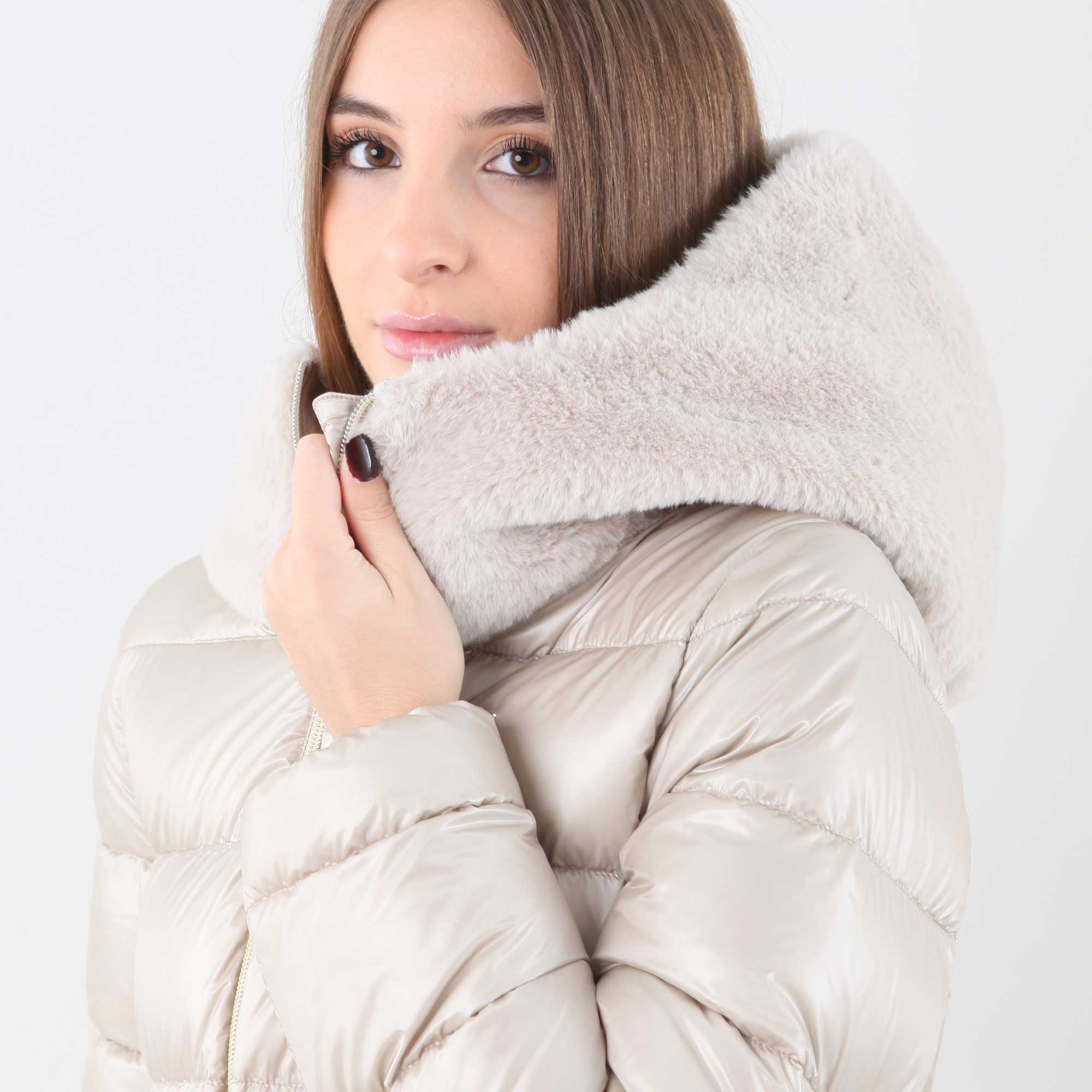 Parka In Nylon Firmato Herno - annameglio.com abbigliamento moda