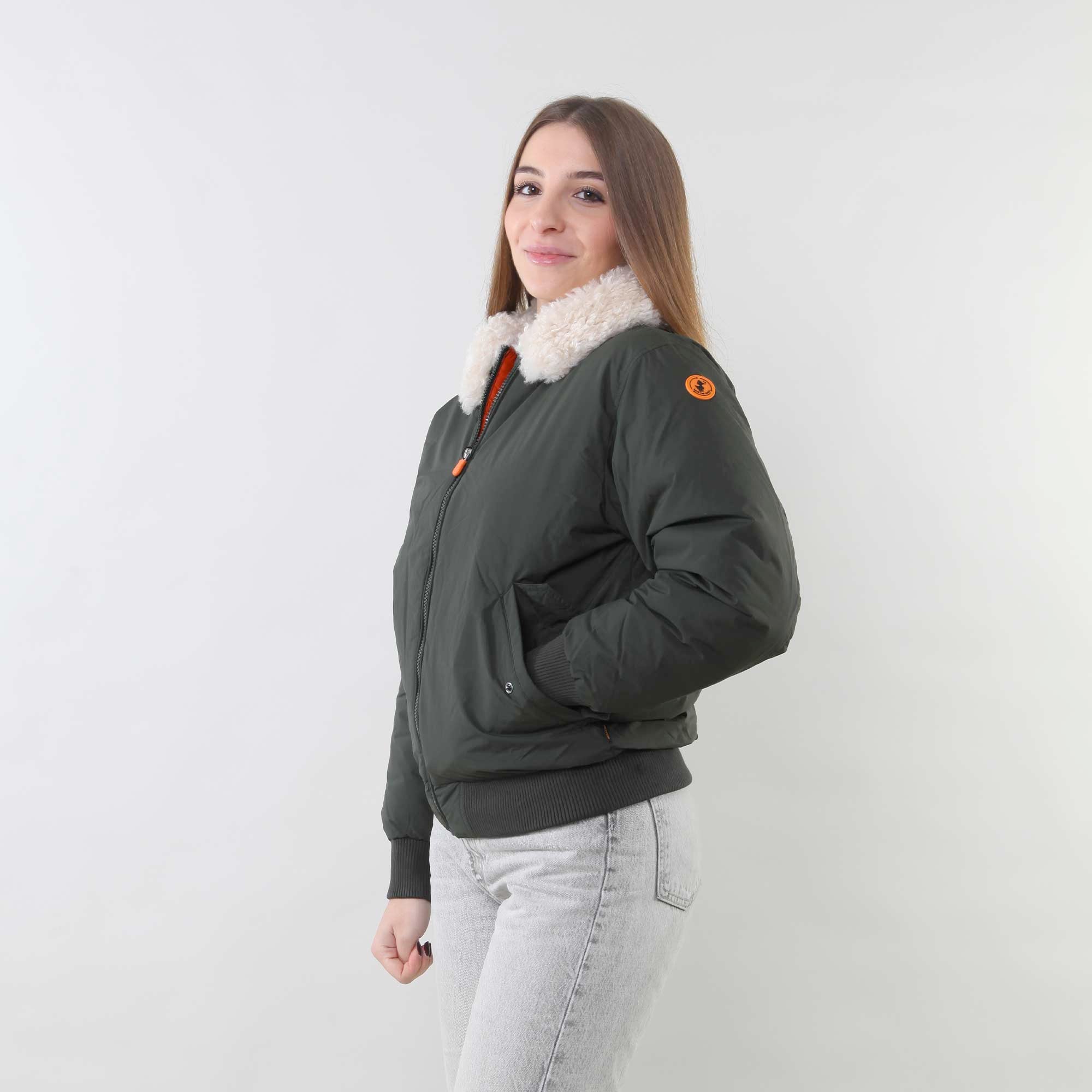 Giubbino Verde Firmato SAVE THE DUCK - annameglio.com abbigliamento moda