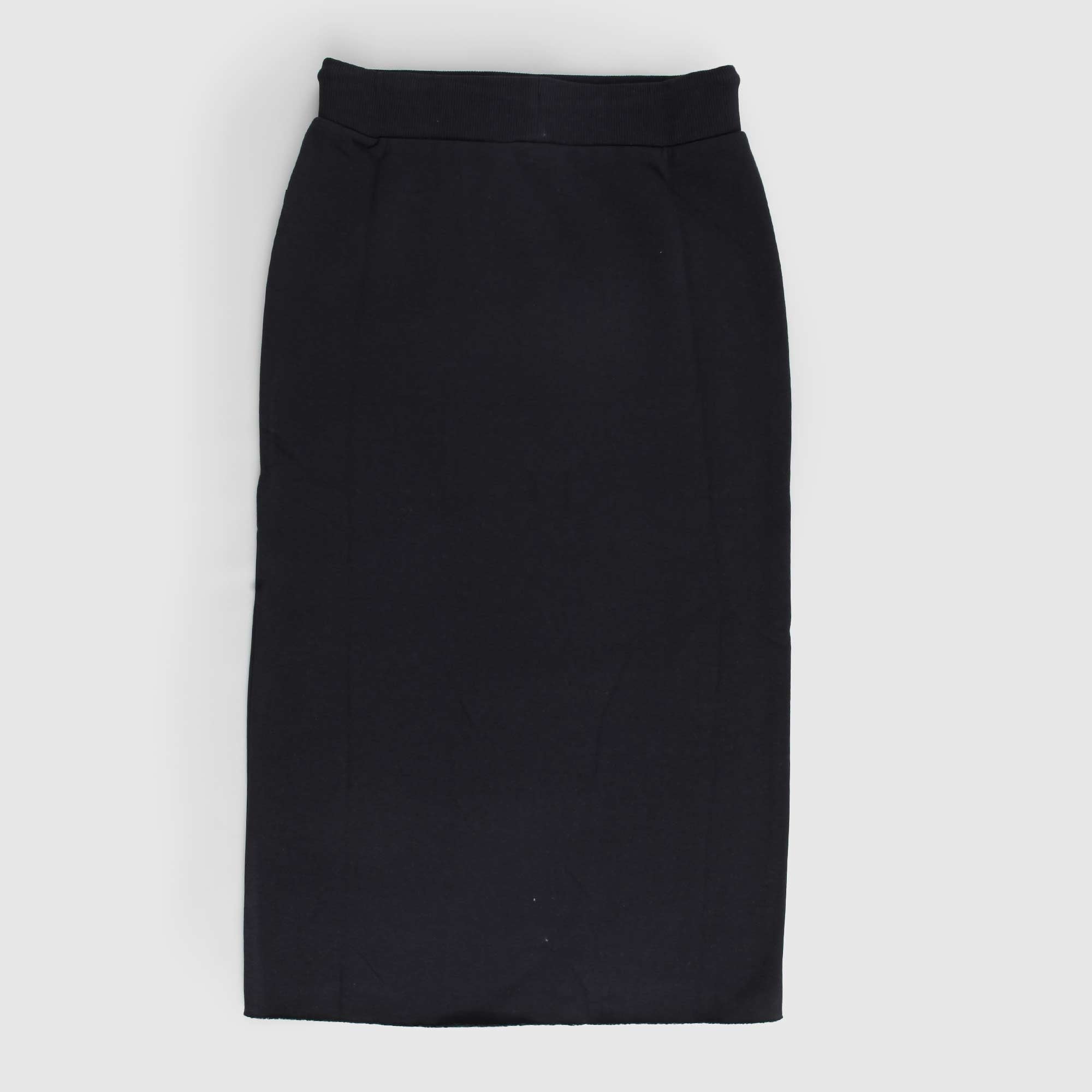 Gonna nera in cotone felpato - annameglio.com abbigliamento moda