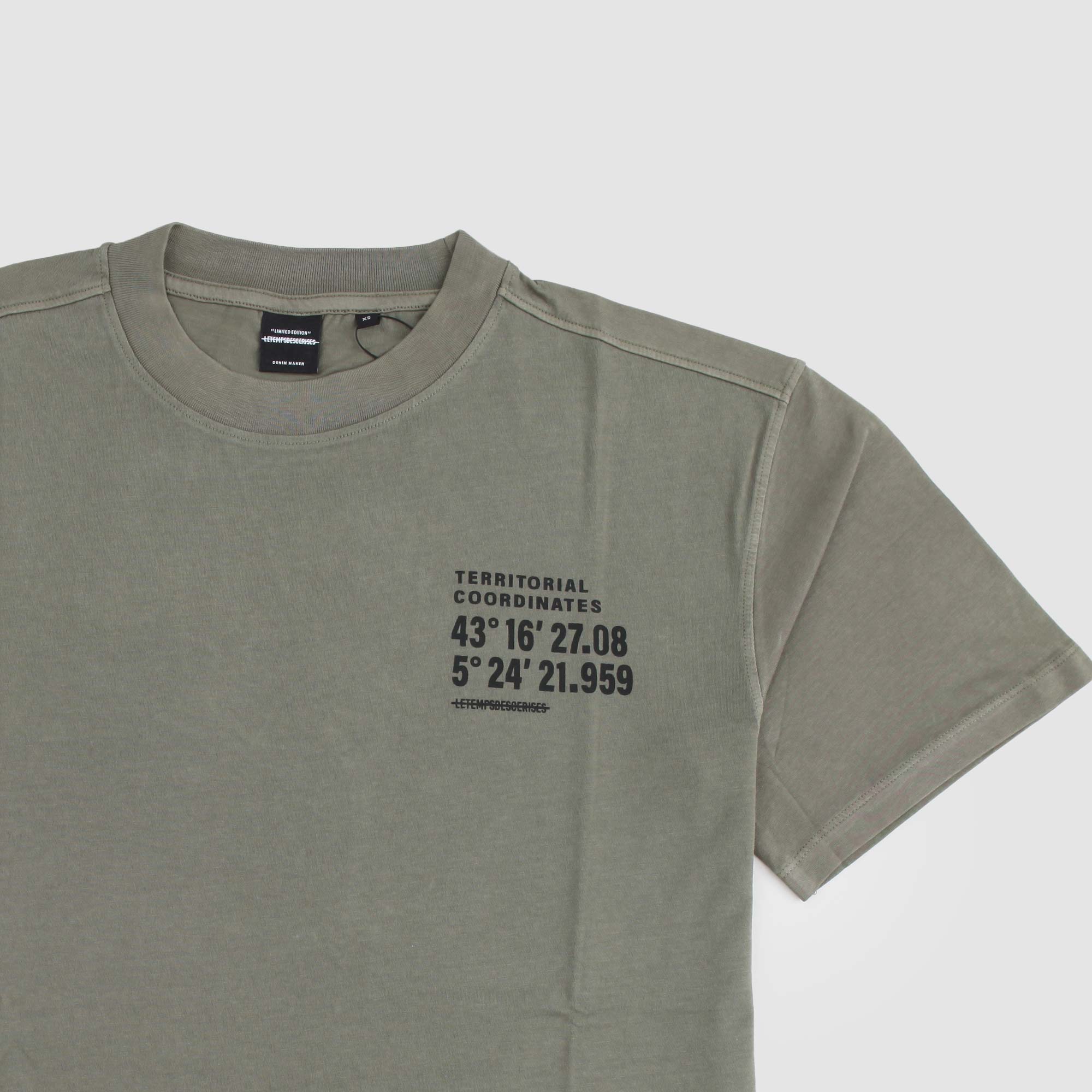 T-Shirt Verde Firmata LE TEMPS DES CERISES - annameglio.com abbigliamento moda