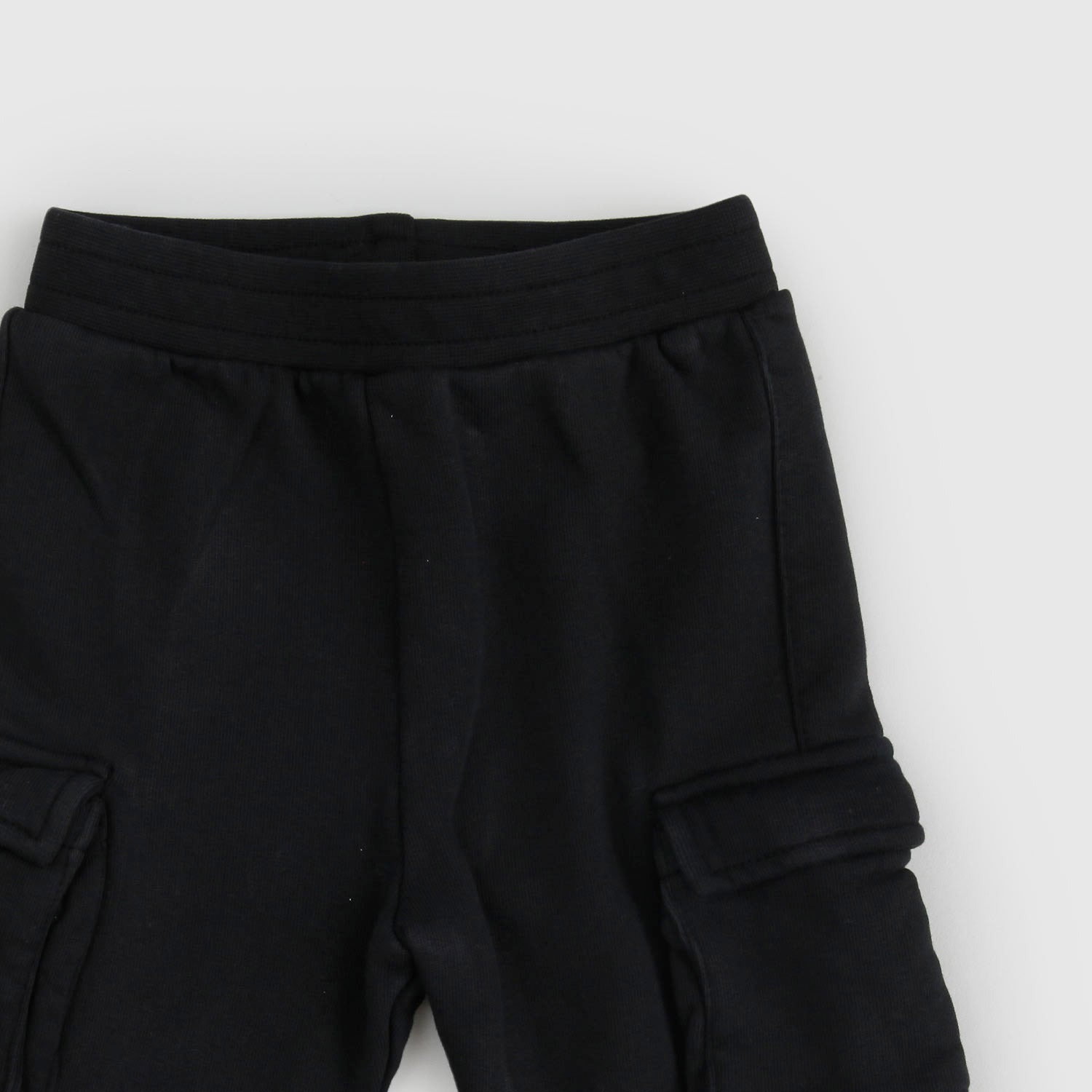 Pantalone in felpa  neonato cargo black - annameglio.com abbigliamento moda