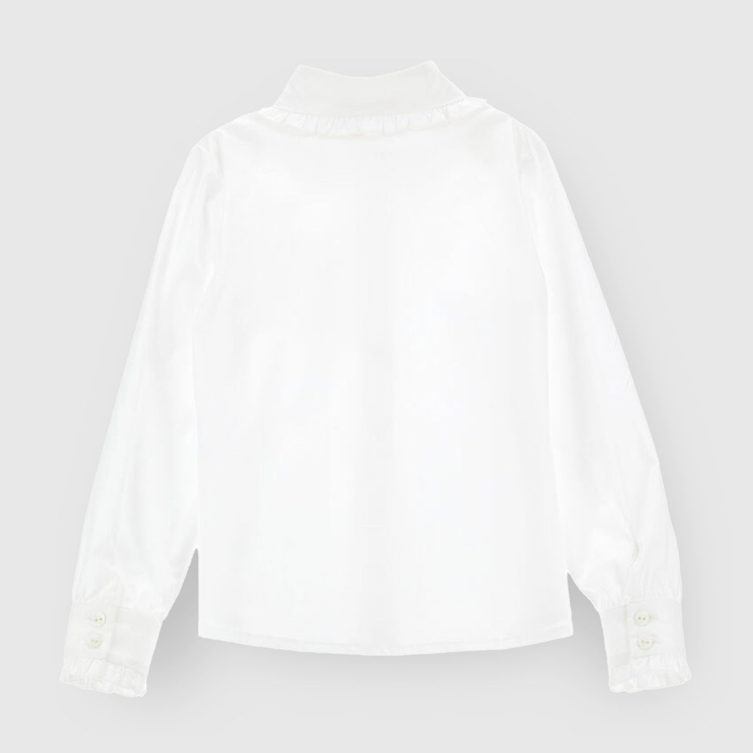 Camicia bianca stretch con fiocco - annameglio.com abbigliamento moda