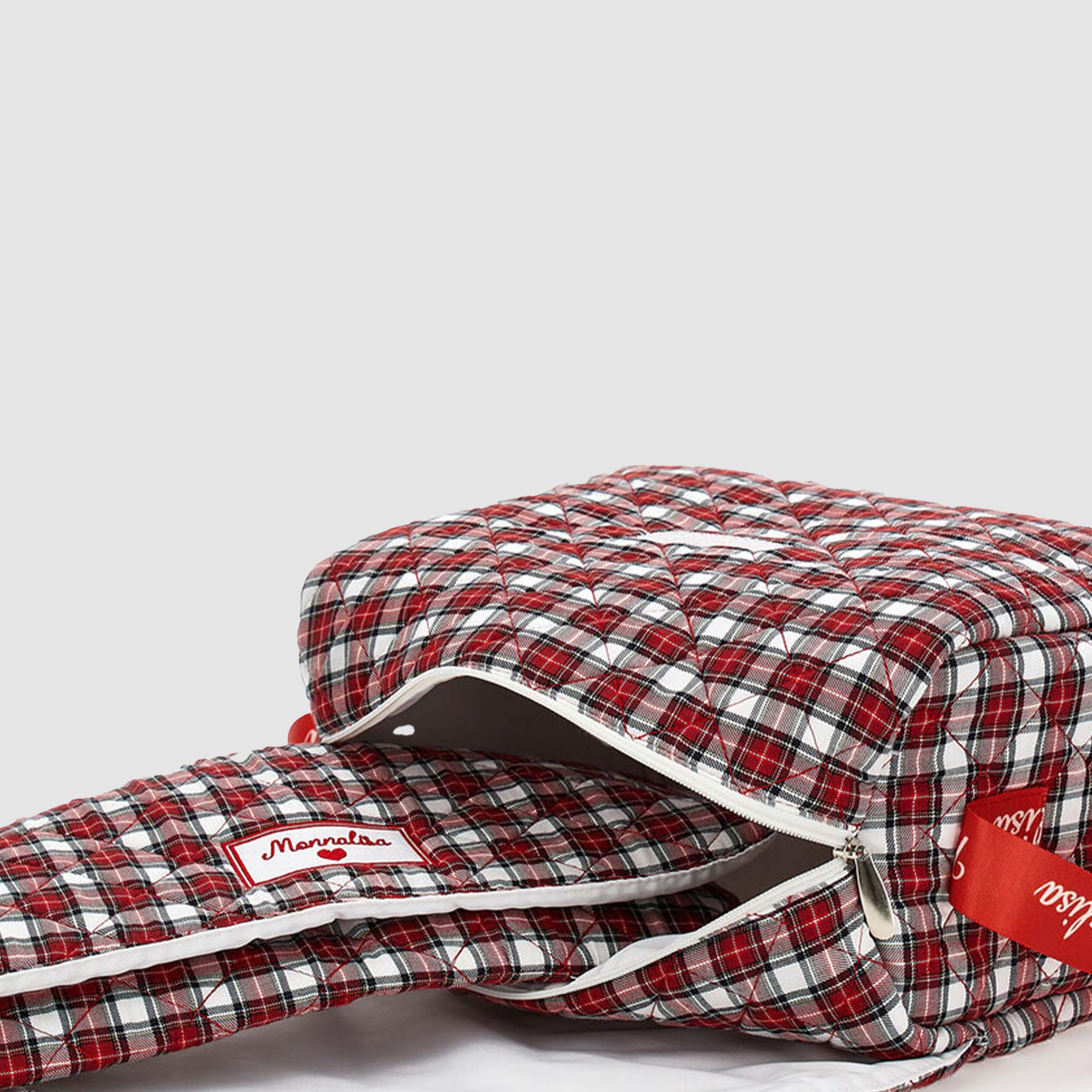 Borsa Mamma Rosso Panna MONNALISA - annameglio.com abbigliamento moda