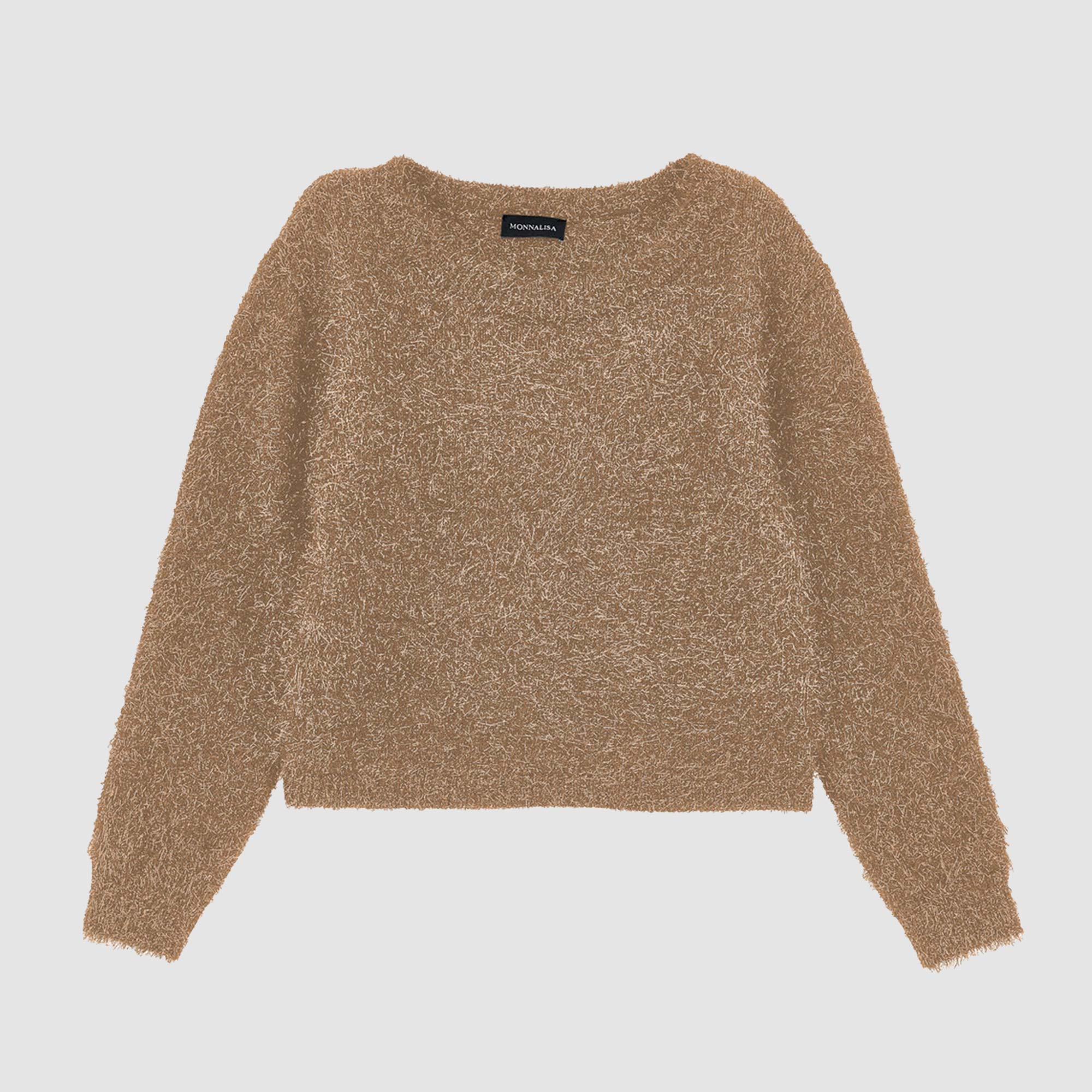 Maglioncino oro firmato MONNALISA - annameglio.com abbigliamento moda