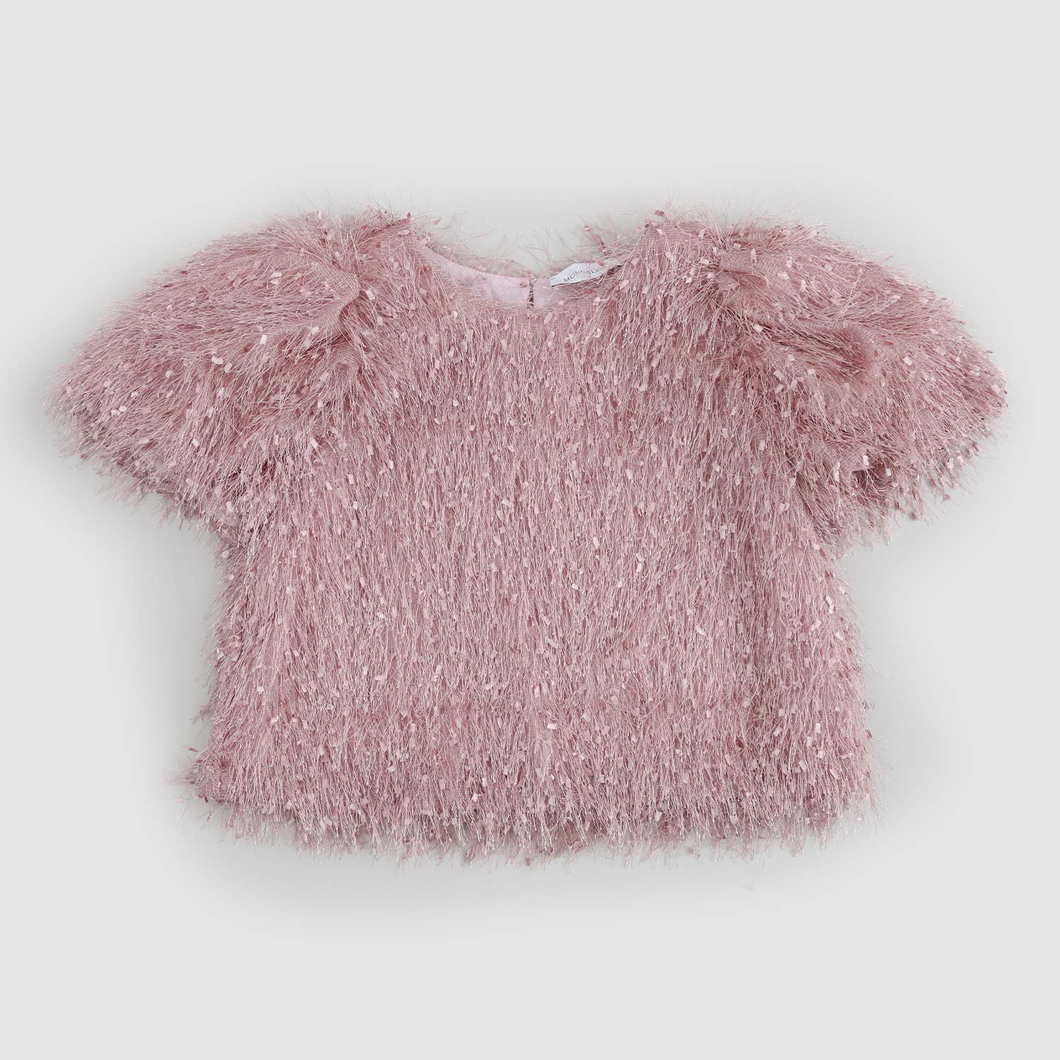 T-shirt top fucsia a frangette - annameglio.com abbigliamento moda