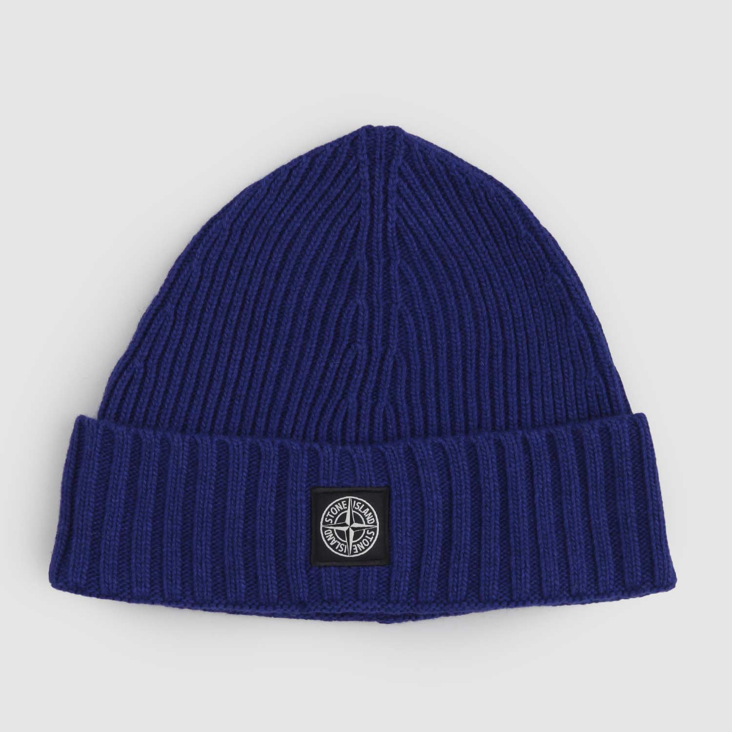 Cappello blu in maglia misto lana con logo - annameglio.com abbigliamento moda