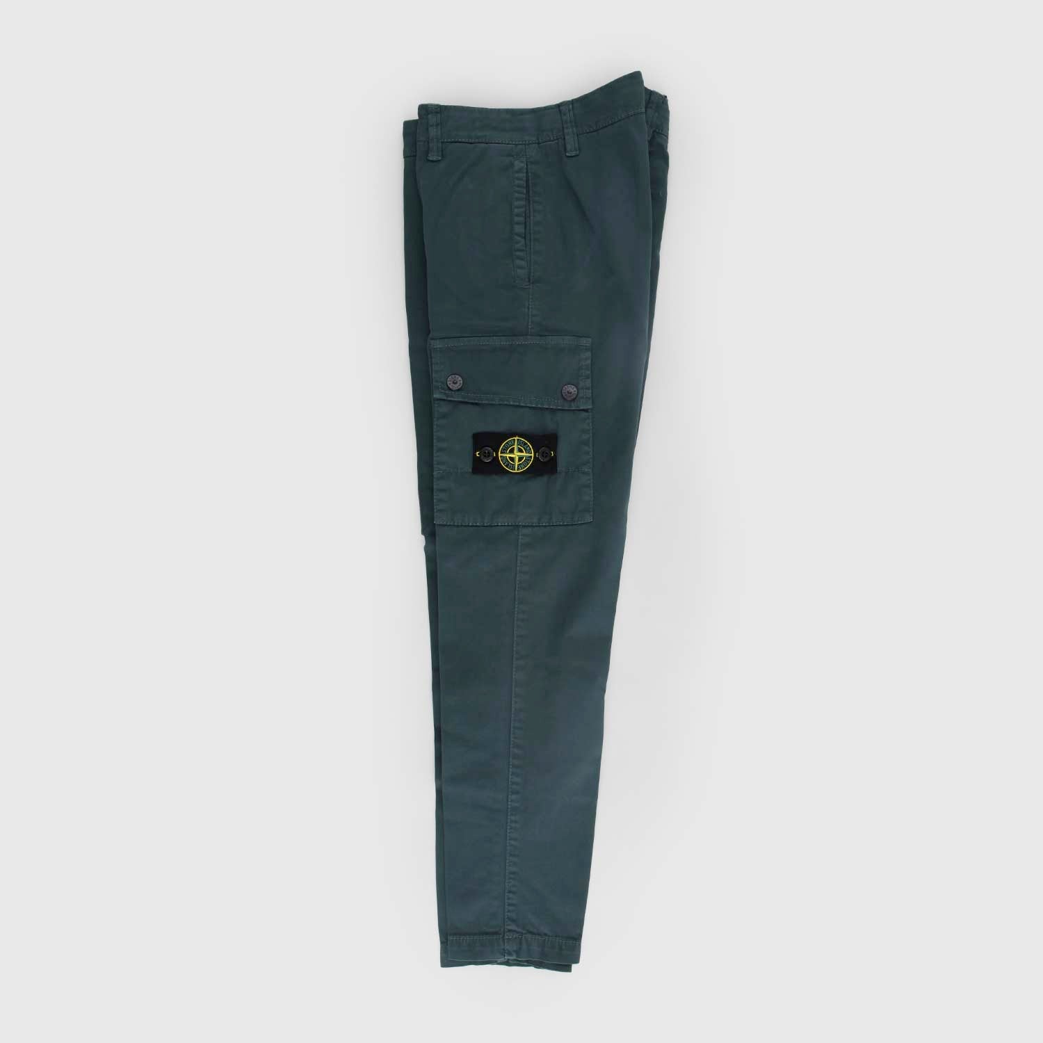 Pantaloni cargo verdi con patch - annameglio.com abbigliamento moda