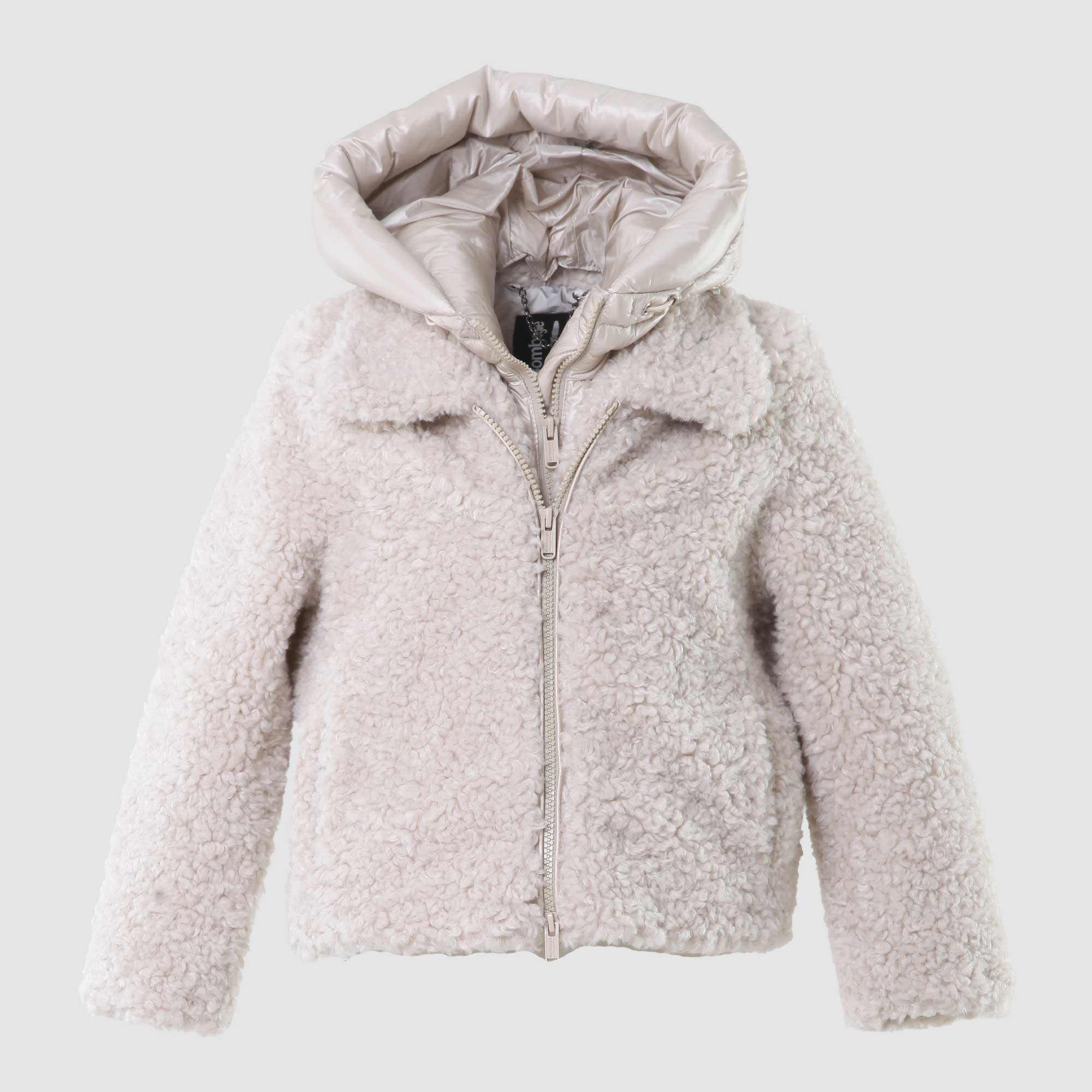 Cappotto corto Chantilly in sherpa fleece - annameglio.com abbigliamento moda