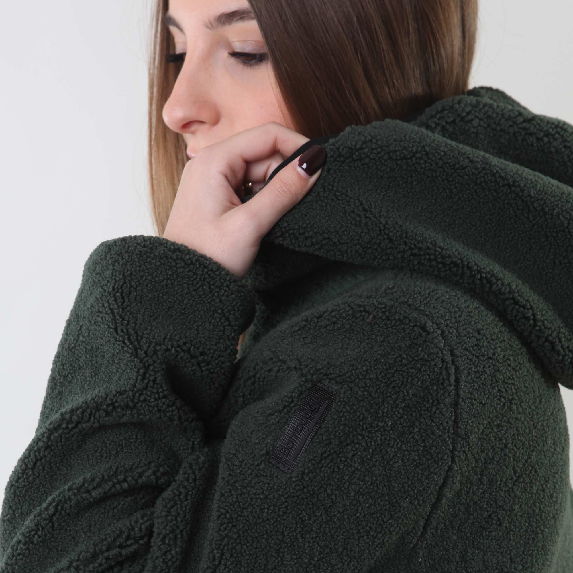 Giubbino Verde Firmato BOMBOOGIE - annameglio.com abbigliamento moda