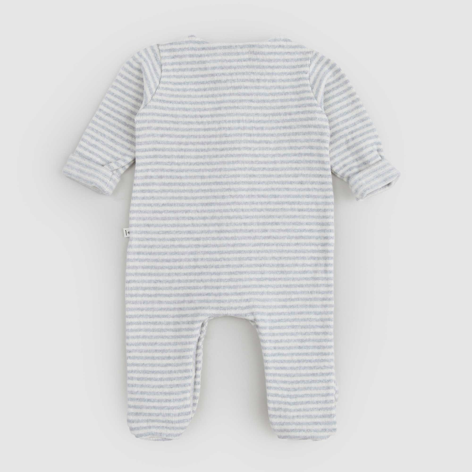 Tutina lunga Adria grigio e panna - annameglio.com abbigliamento moda