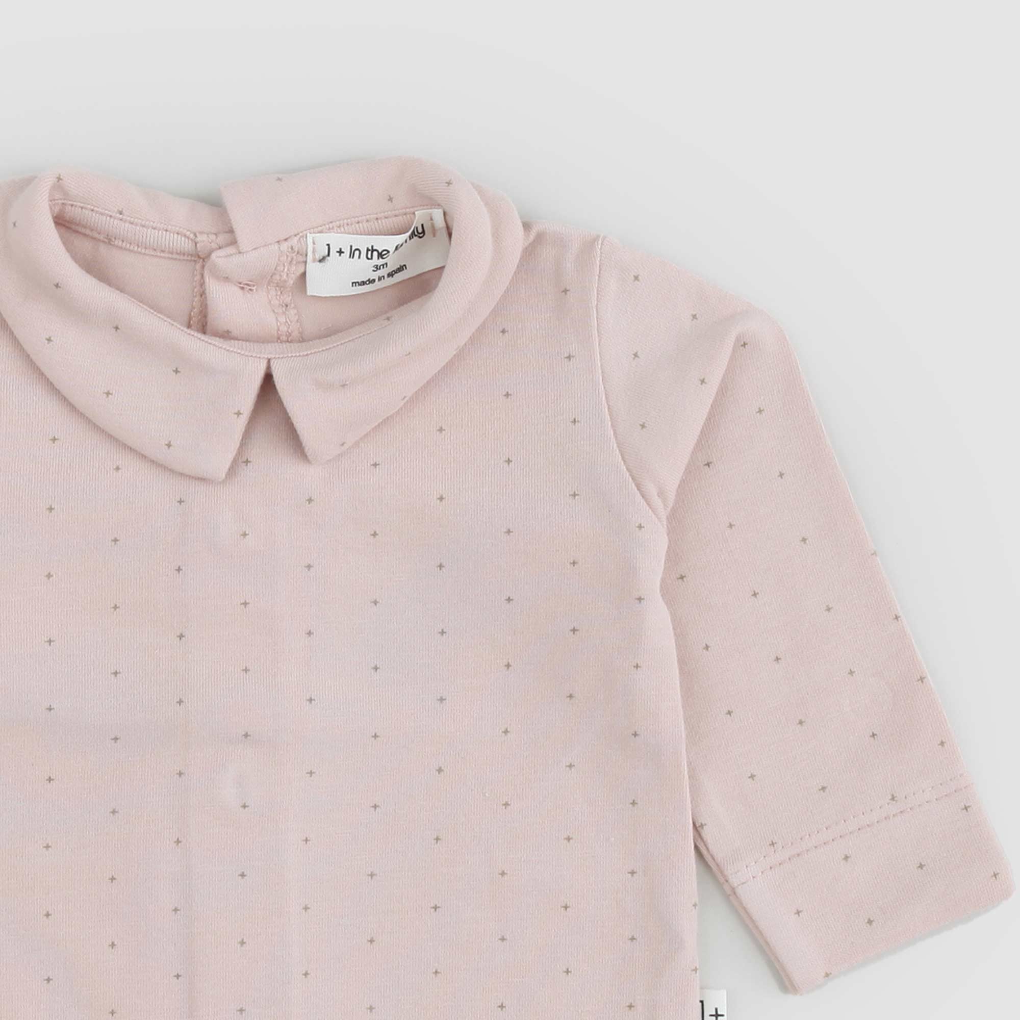 T-shirt a maniche lunghe GABRIELA rosa antico - annameglio.com abbigliamento moda