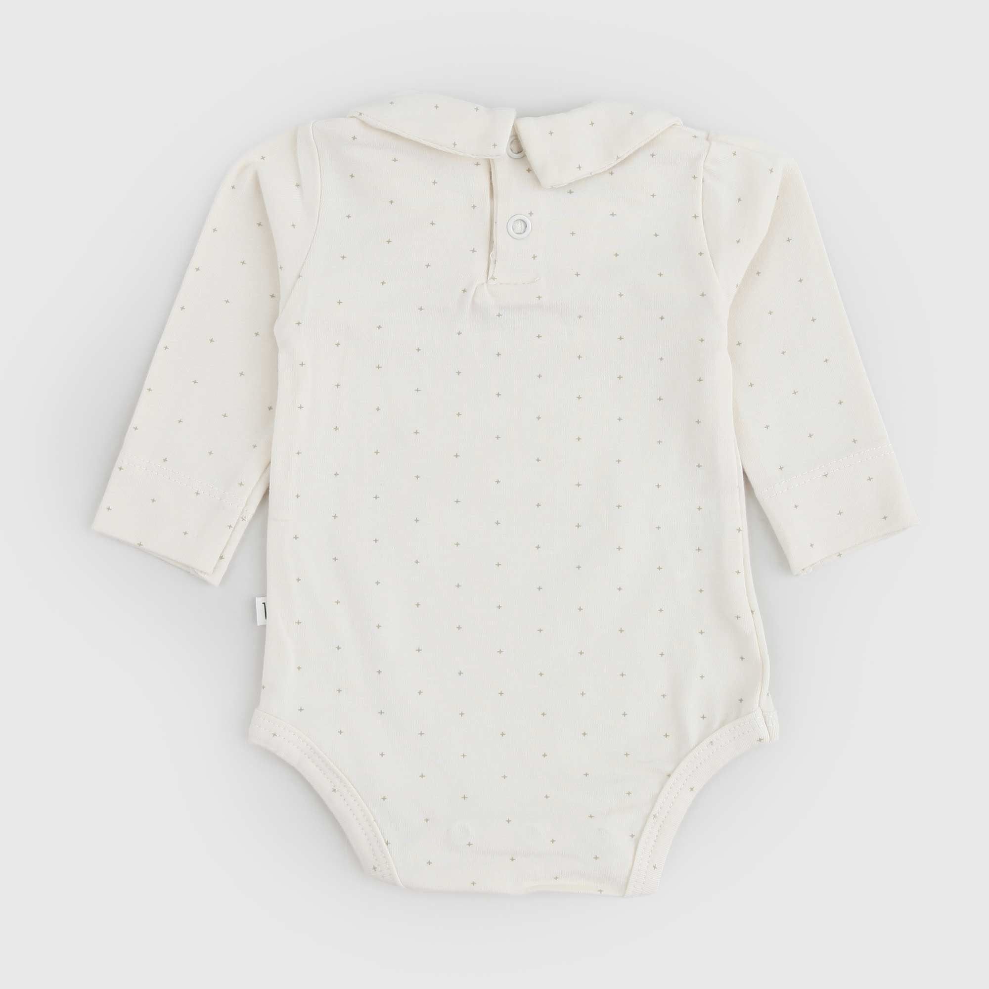 Body maniche lunghe Marisa Panna con microstelle - annameglio.com abbigliamento moda