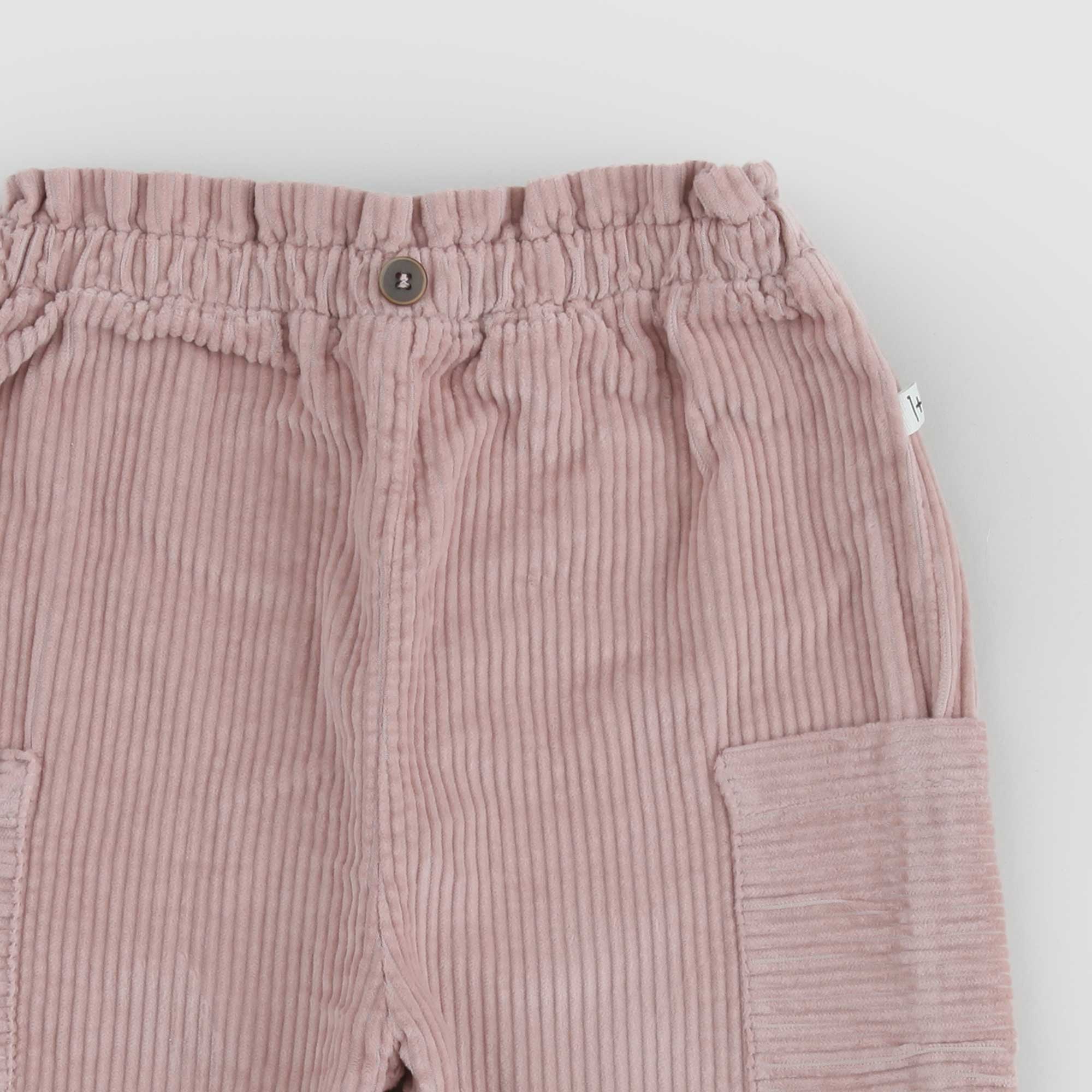 Pantalone In Velluto A Coste Virginia rosa antico - annameglio.com abbigliamento moda