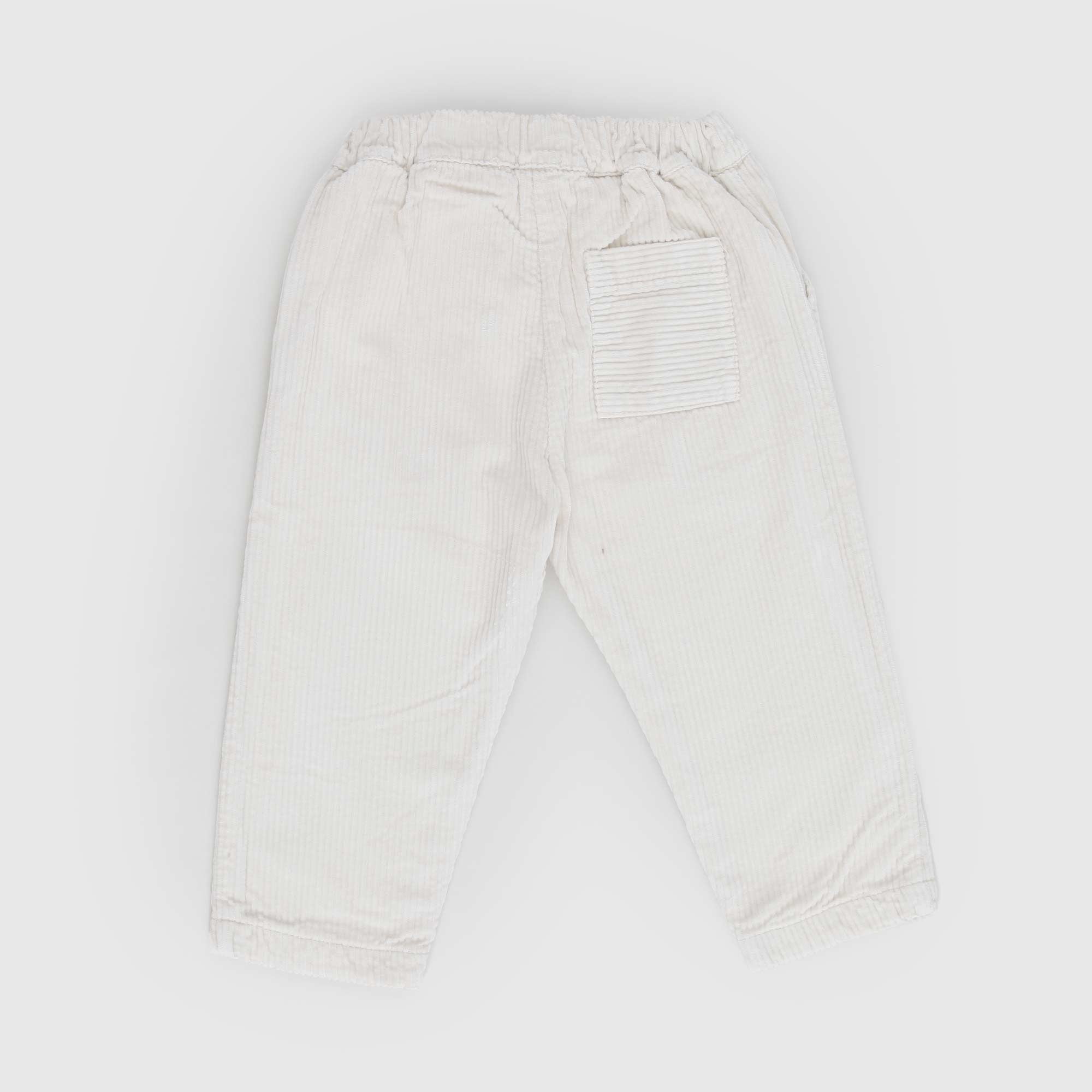 Pantalone OVIDI in velluto a coste panna - annameglio.com abbigliamento moda