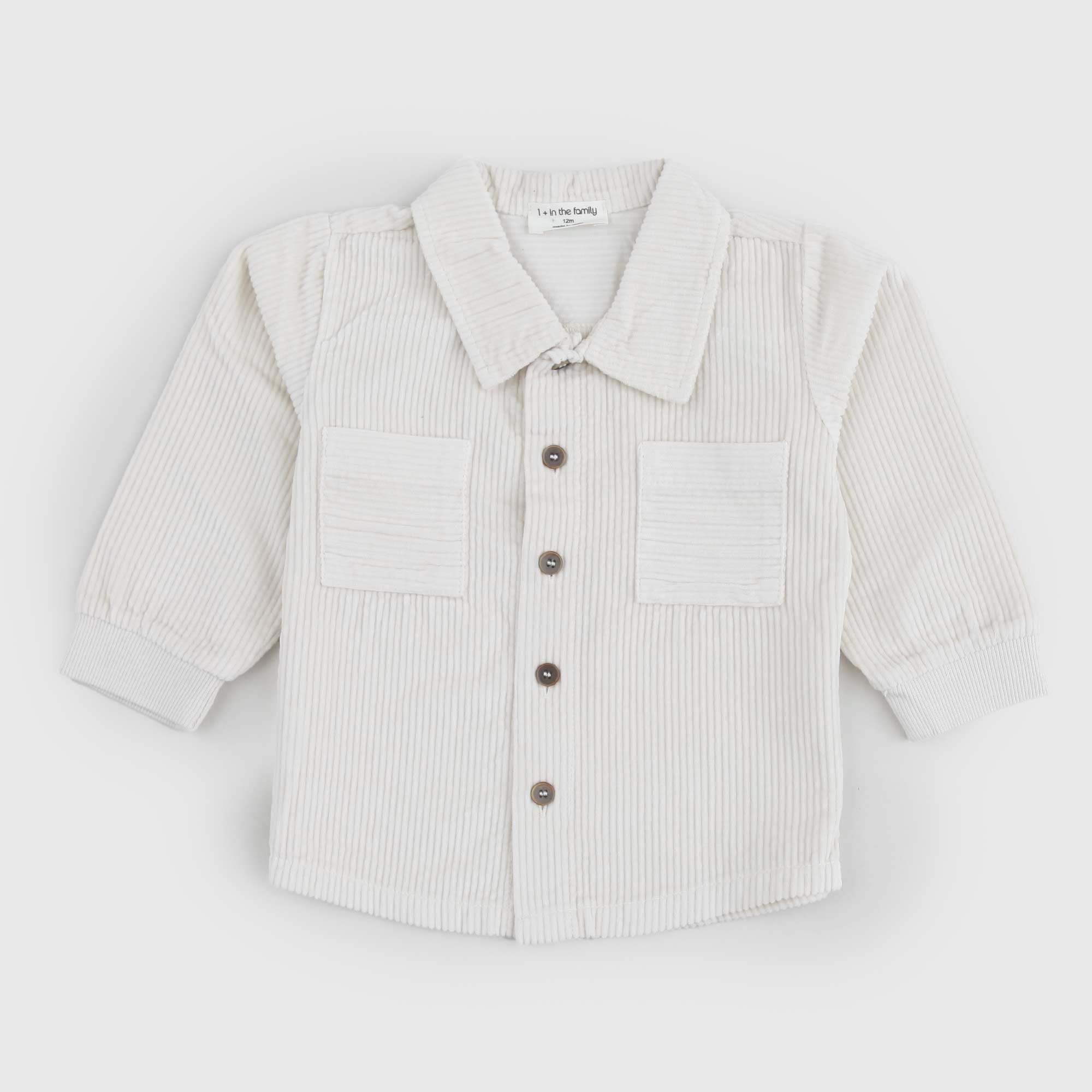 Camicia baby velluto a coste panna - annameglio.com abbigliamento moda