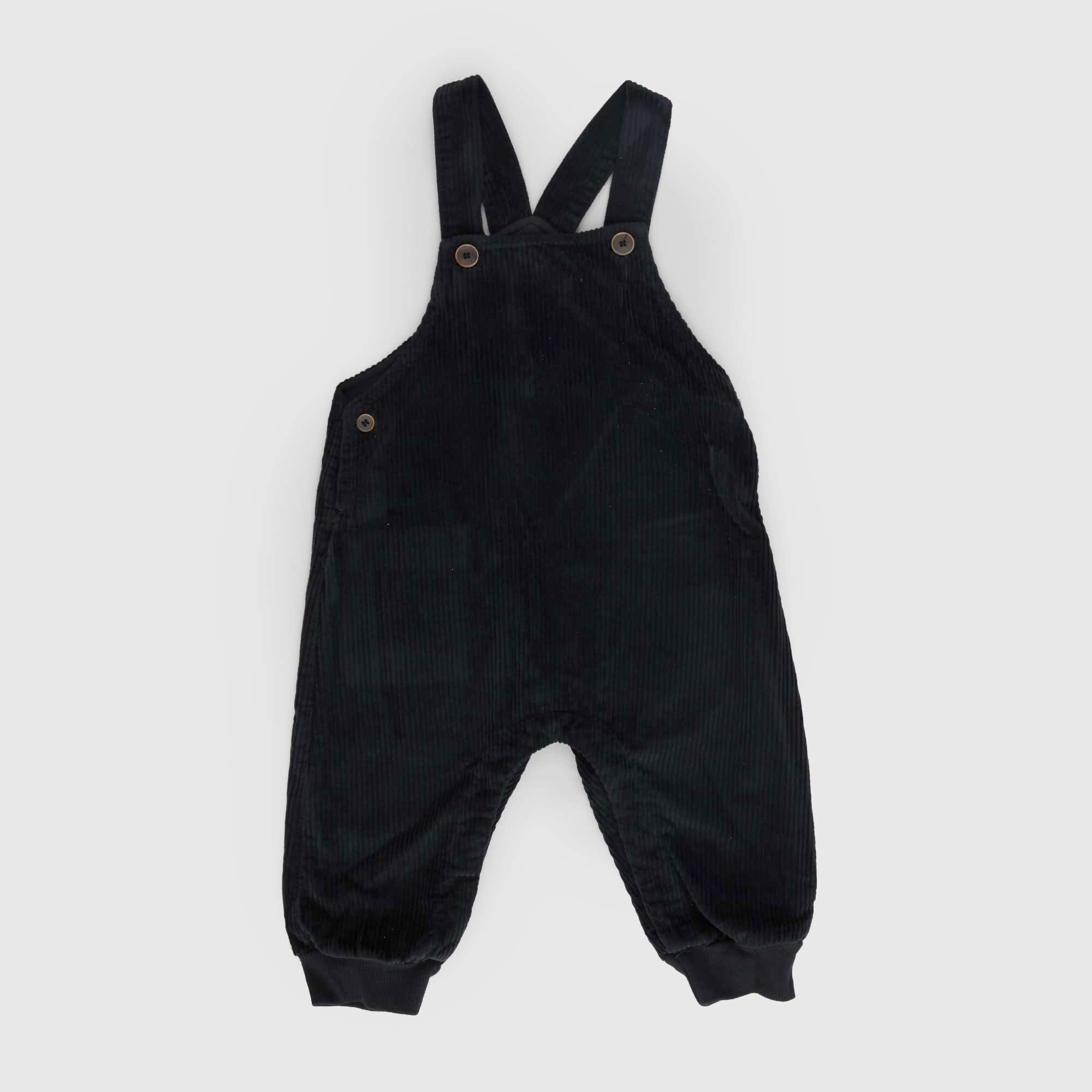 Salopette Adolf In Velluto A Coste Antracite - annameglio.com abbigliamento moda