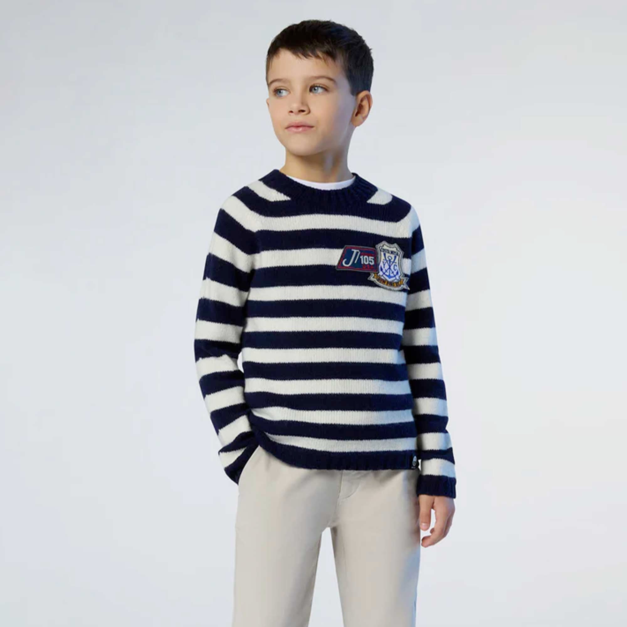 Maglioncino Blu E Bianco NORTH SAILS - annameglio.com abbigliamento moda