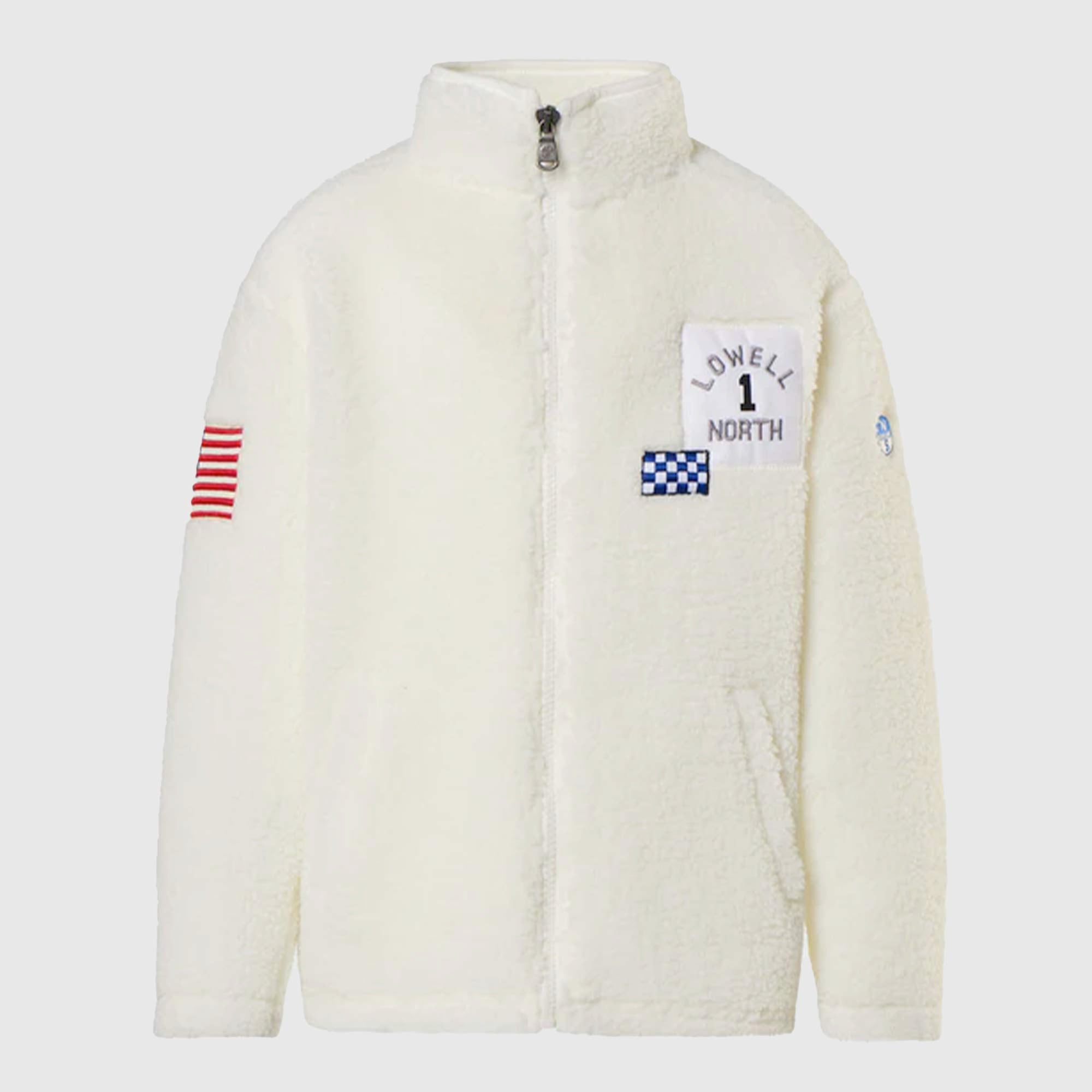 Felpa Latte Firmata NORTH SAILS - annameglio.com abbigliamento moda