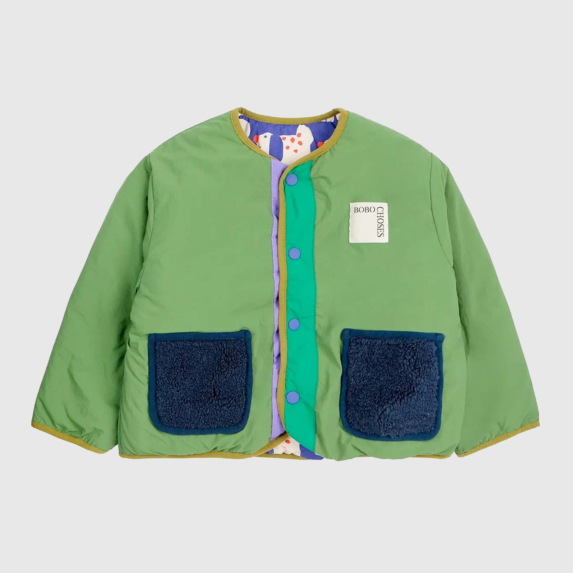 Giubbino multicolor firmato Bobo Choses - annameglio.com abbigliamento moda