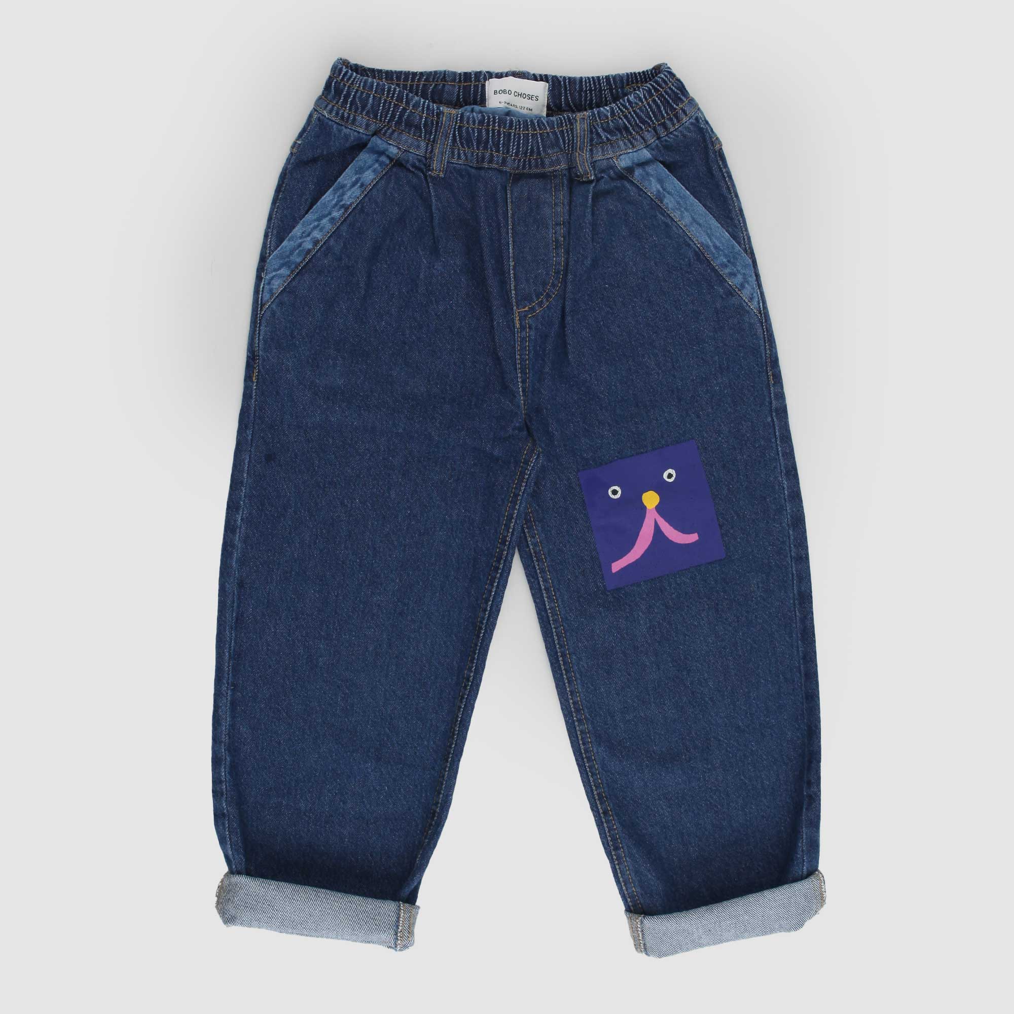 Jeans Elasticizzato con Risvolto - annameglio.com abbigliamento moda