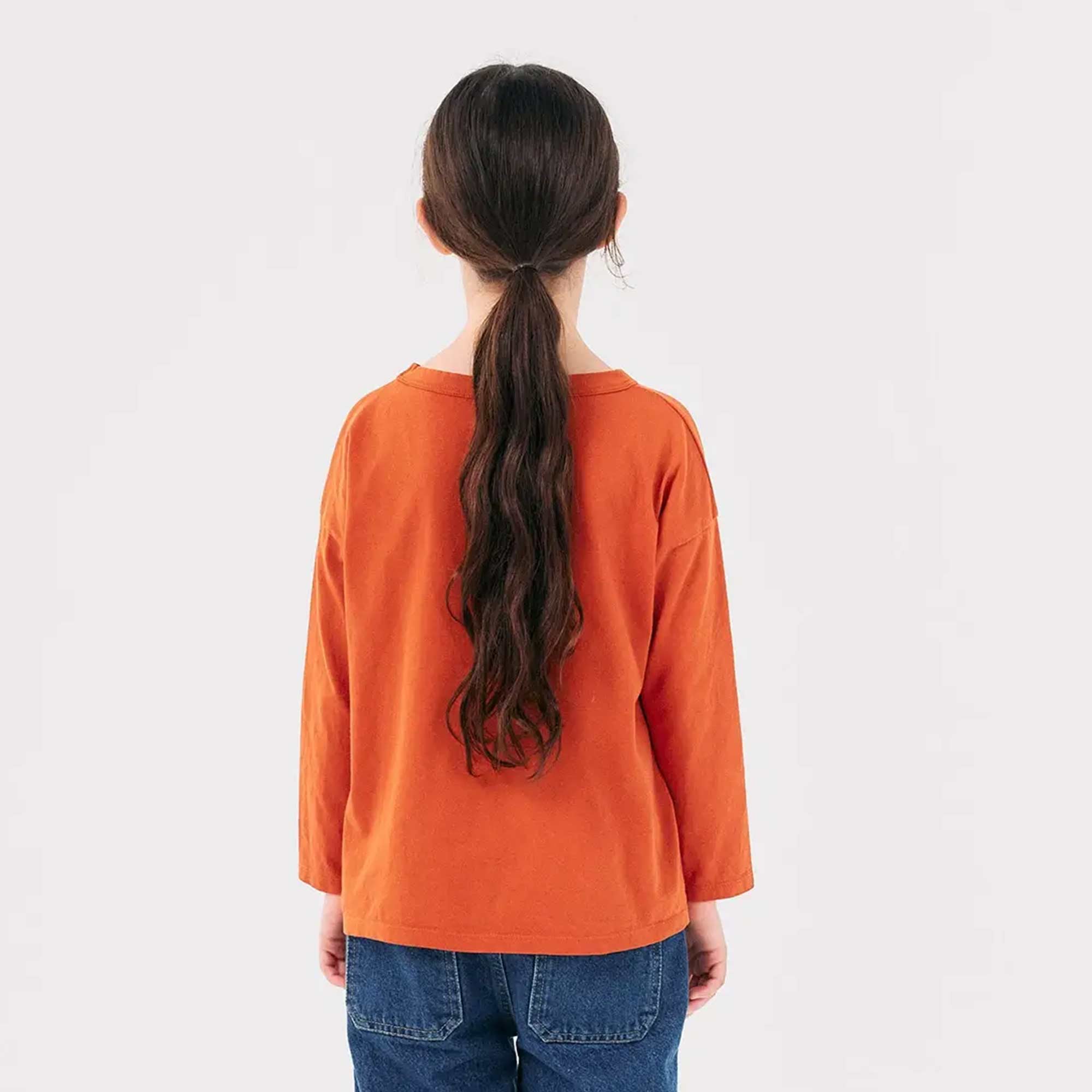 T-shirt arancione con Castello Fantasy - annameglio.com abbigliamento moda