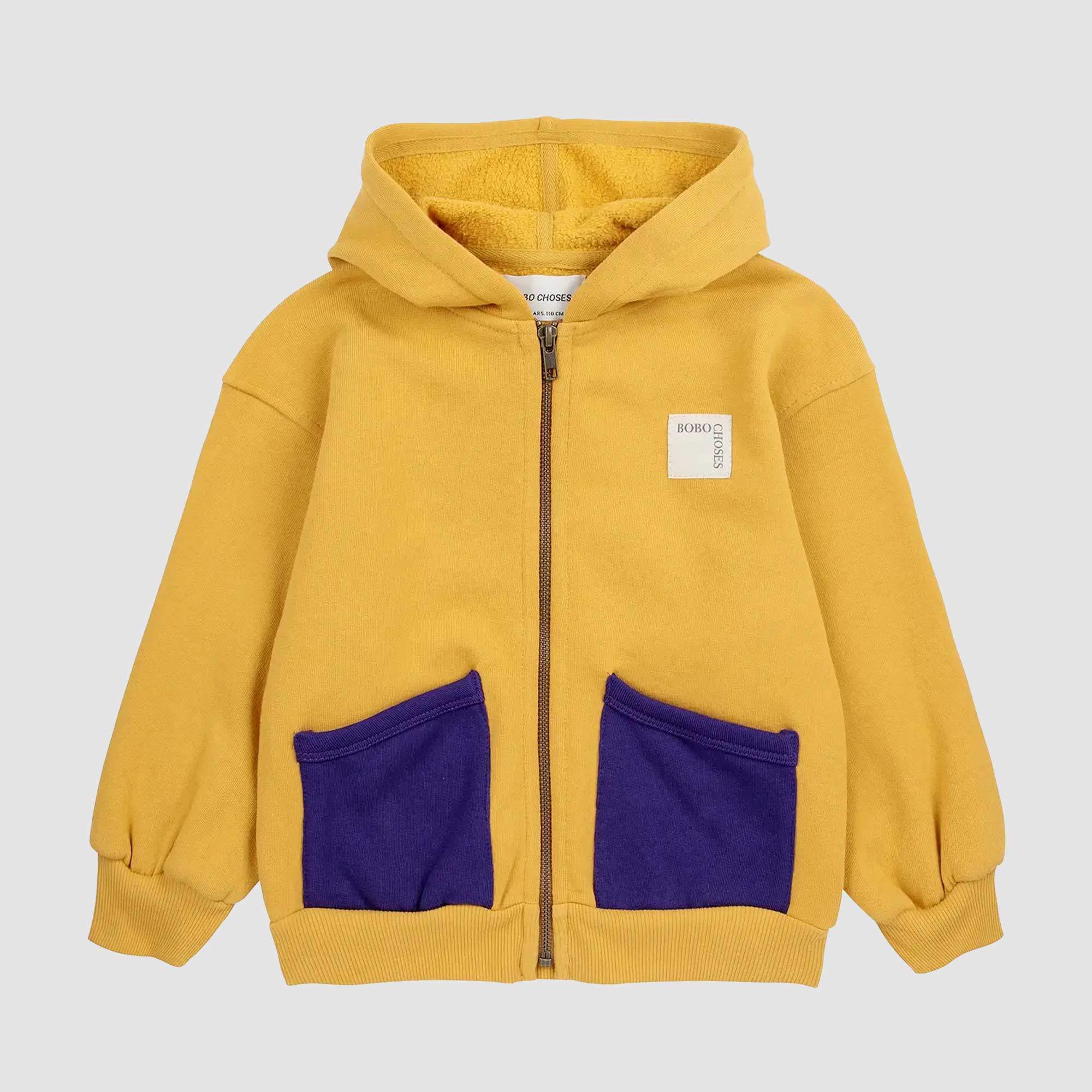 Felpa con Zip per Bambino Senape - annameglio.com abbigliamento moda