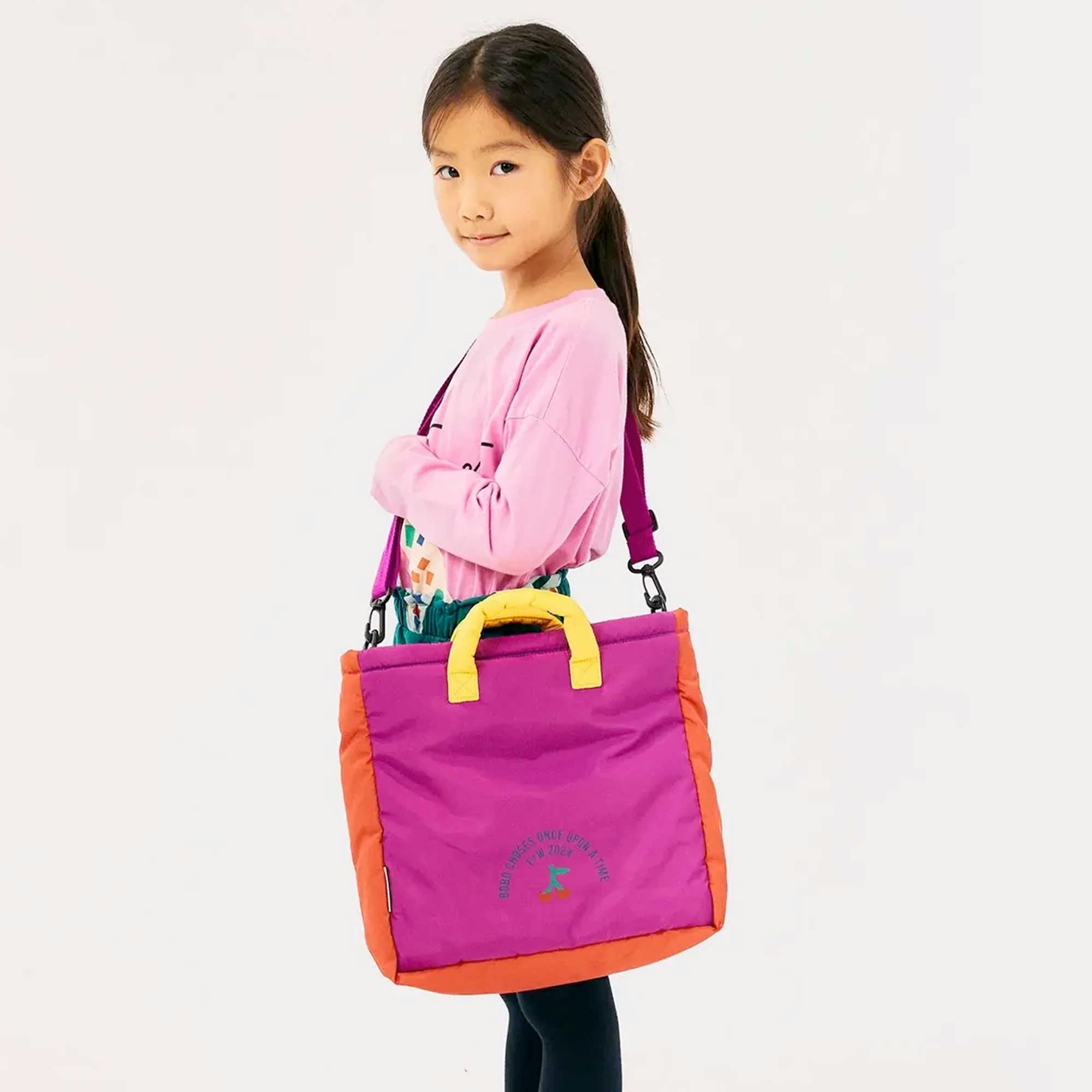 Borsa Viola Cherry Firmata Bobo Choses - annameglio.com abbigliamento moda