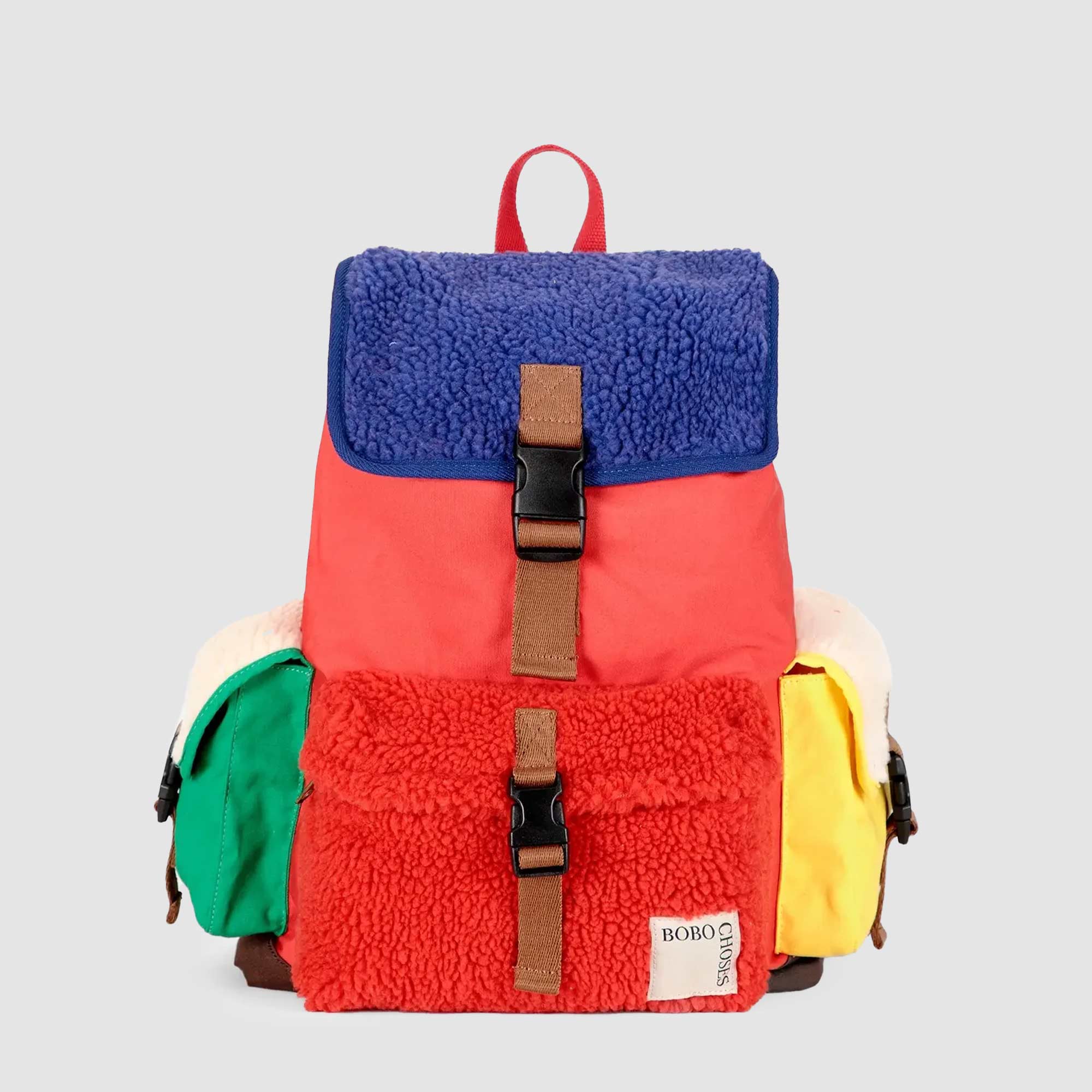 Zaino multicolore con dettagli Teddy - annameglio.com abbigliamento moda