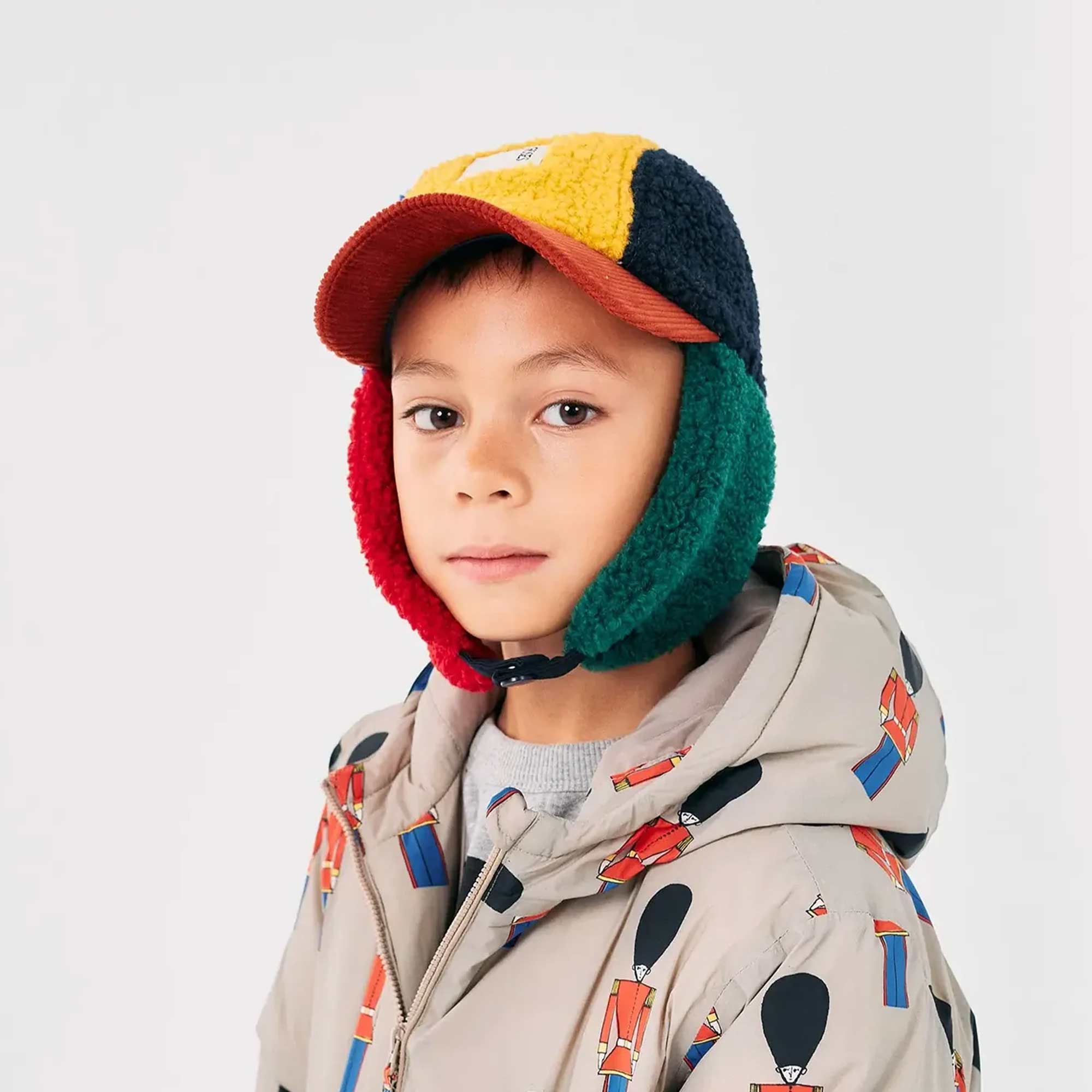 Cappello Multicolore In Pelliccia Sintetica - annameglio.com abbigliamento moda