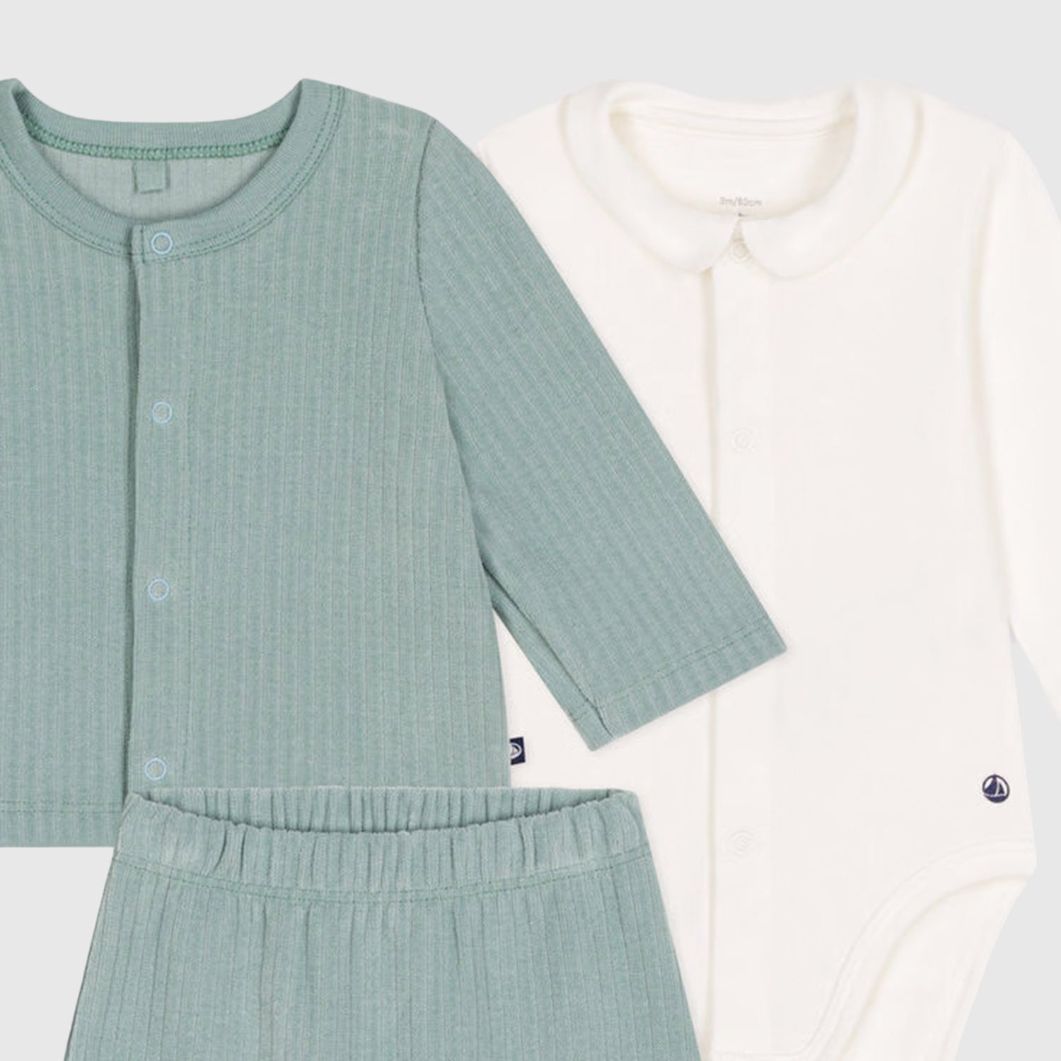 Completo 3 Pezzi Bebè in Velluto - annameglio.com abbigliamento moda