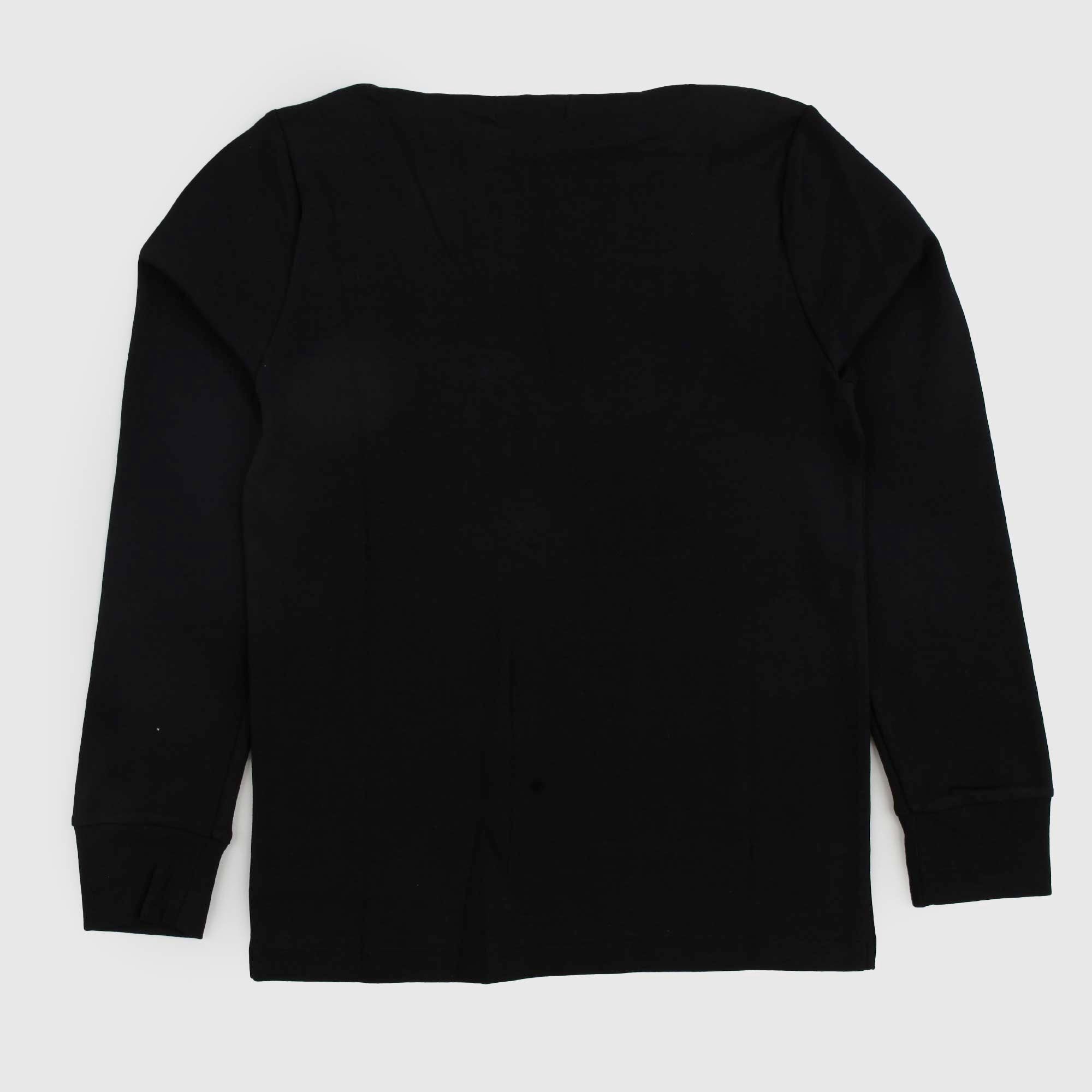 Maglia dolcevita Unisex nera con Pony ricamato - annameglio.com abbigliamento moda