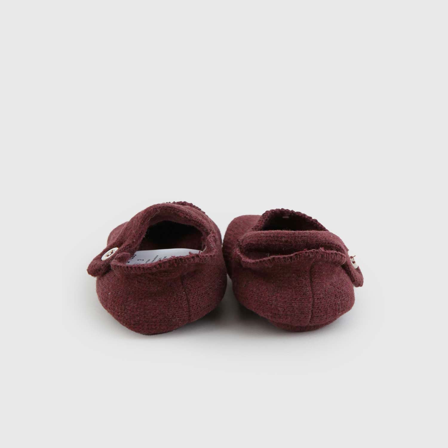 Scarpina ballerina primi passi burgundy - annameglio.com abbigliamento moda