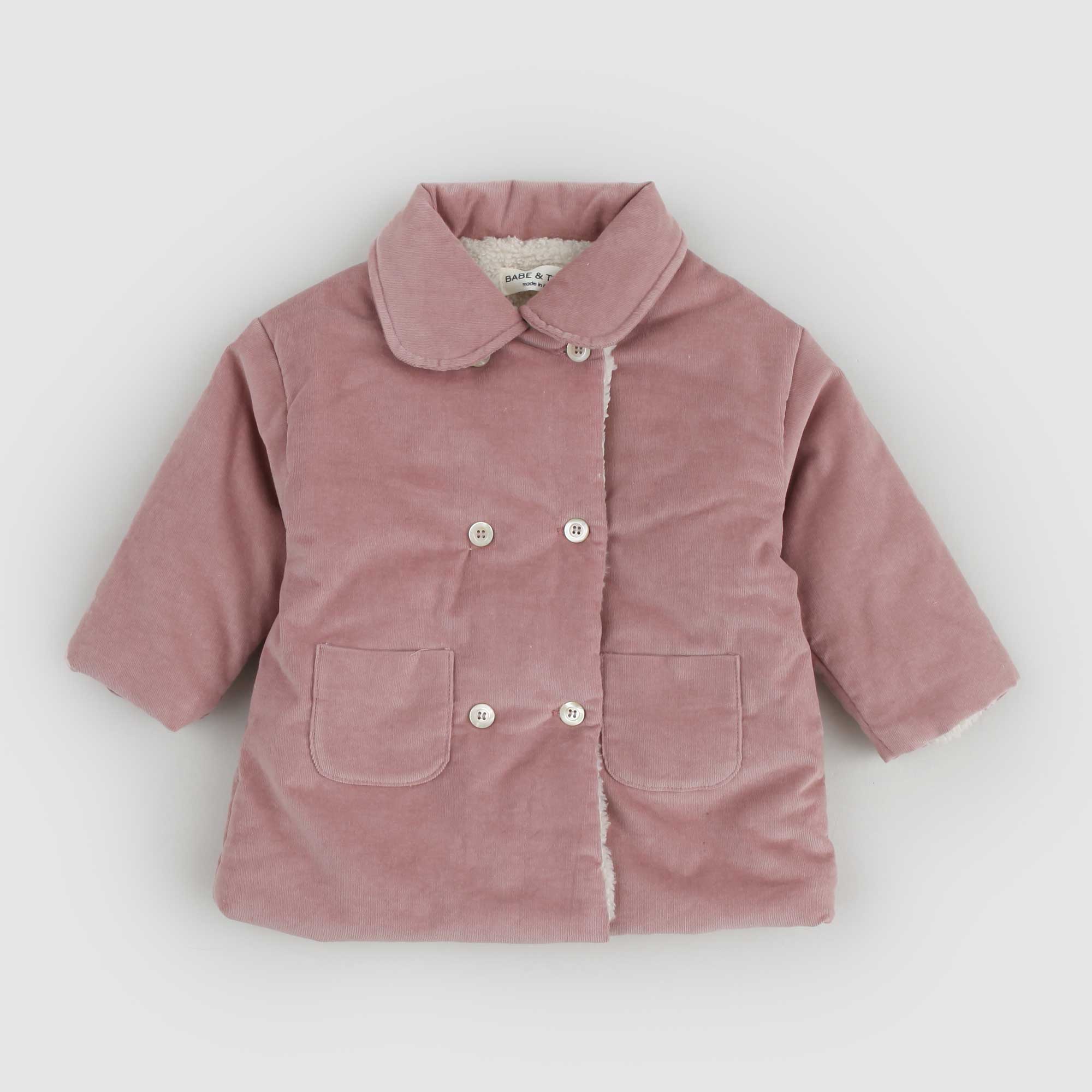 Cappottino Rosa firmato BABE & TESS - annameglio.com abbigliamento moda