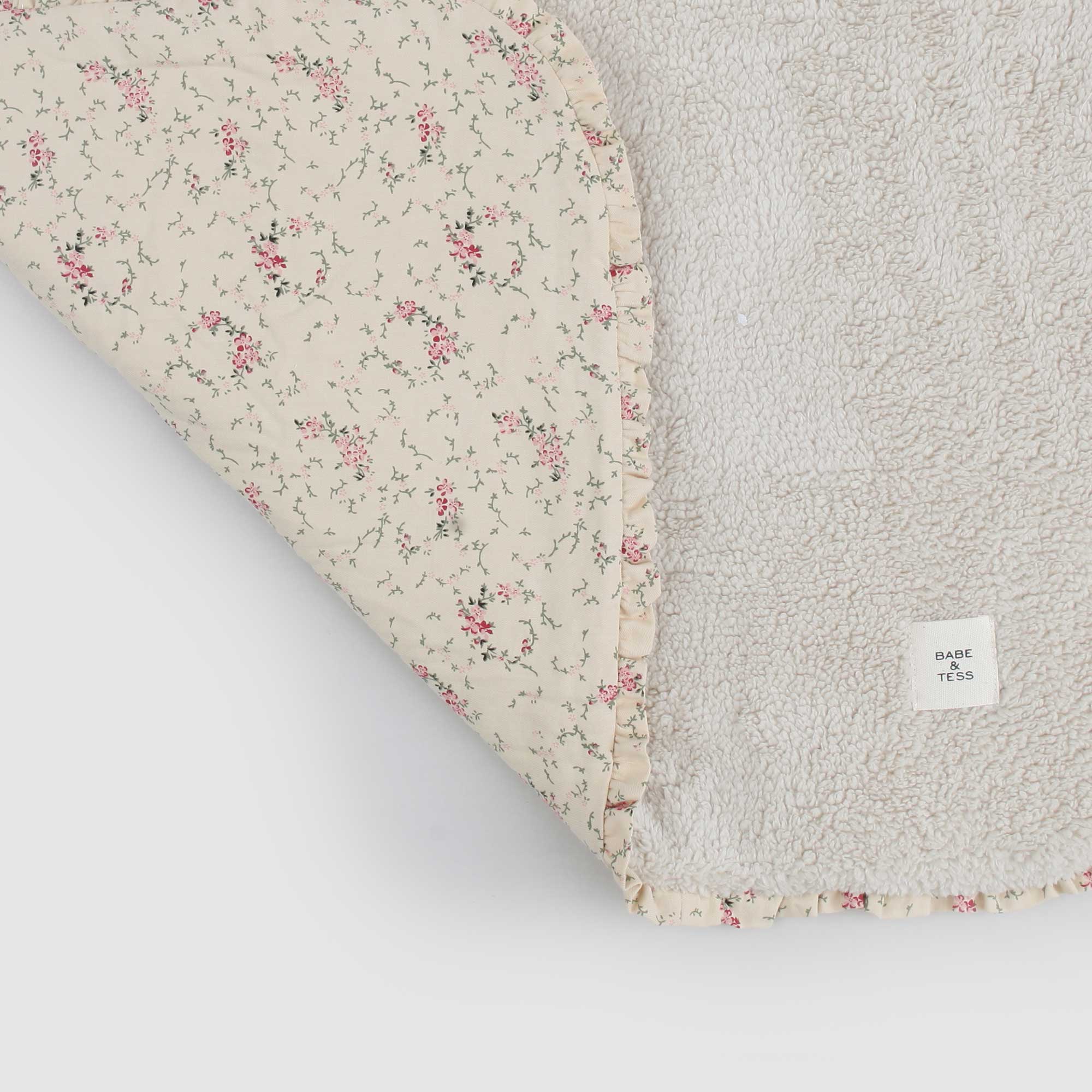 Coperta Beige Felpata BABE & TESS - annameglio.com abbigliamento moda