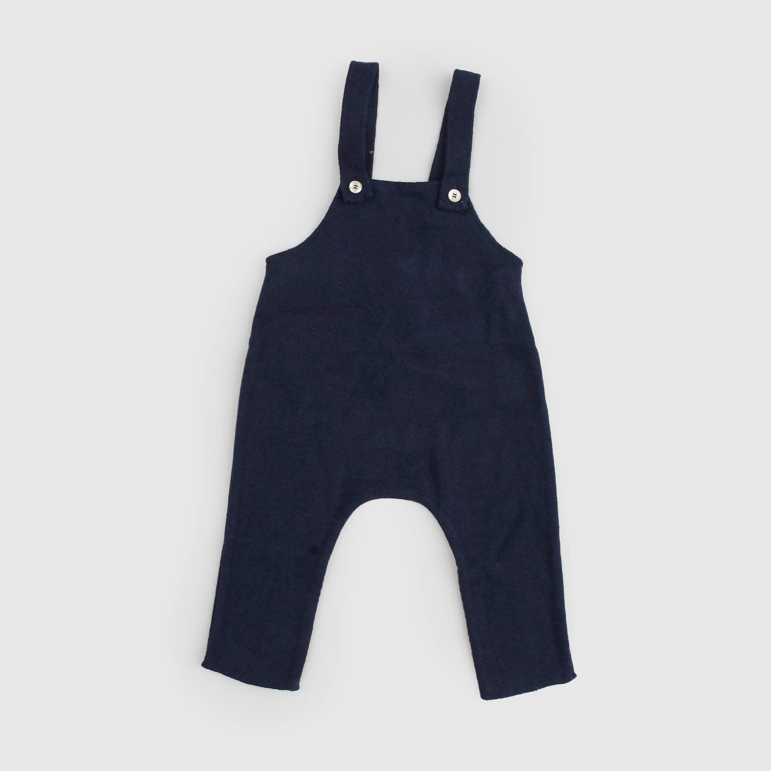 Salopette unisex in jersey blu navy - annameglio.com abbigliamento moda