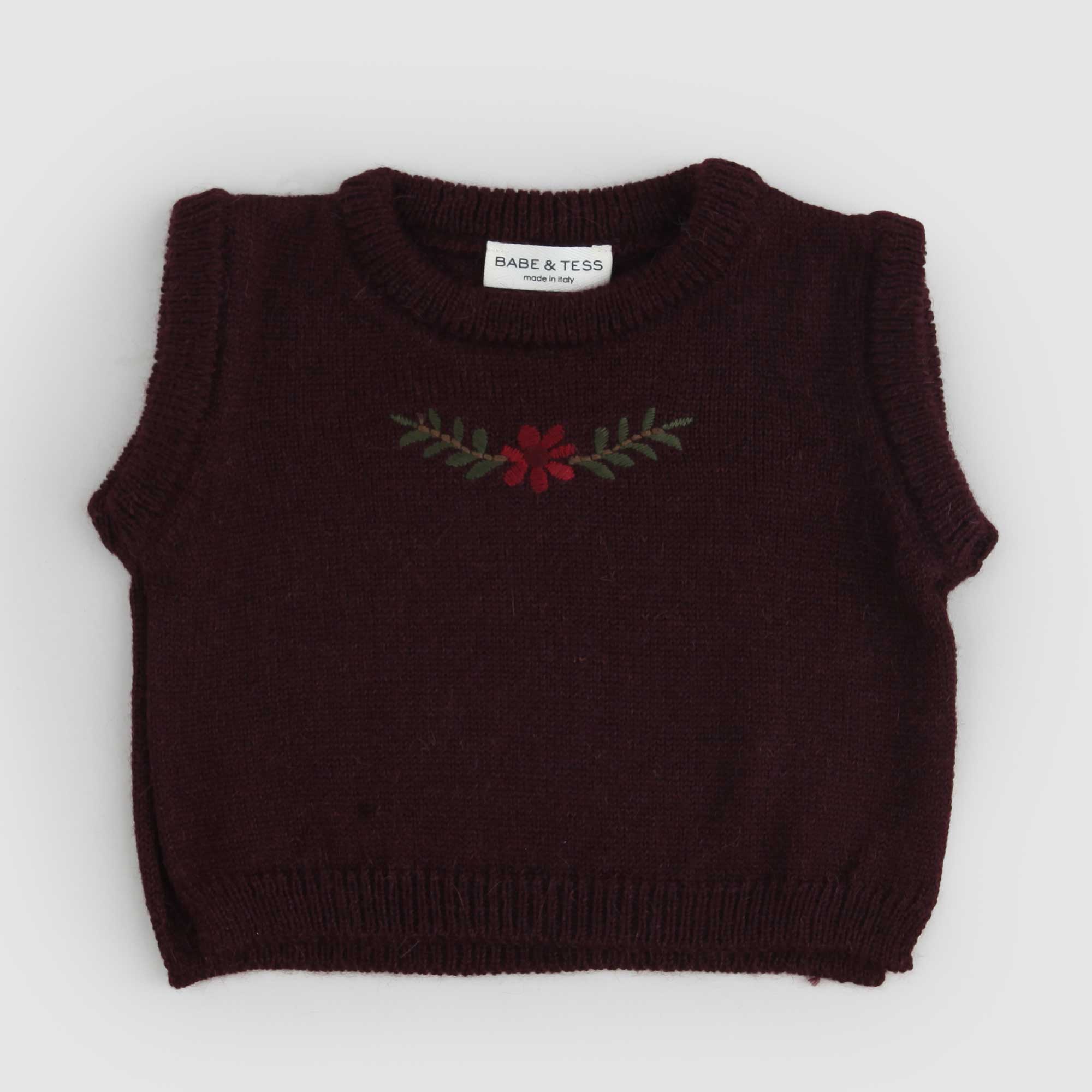 Gilet Rosso firmato BABE & TESS - annameglio.com abbigliamento moda