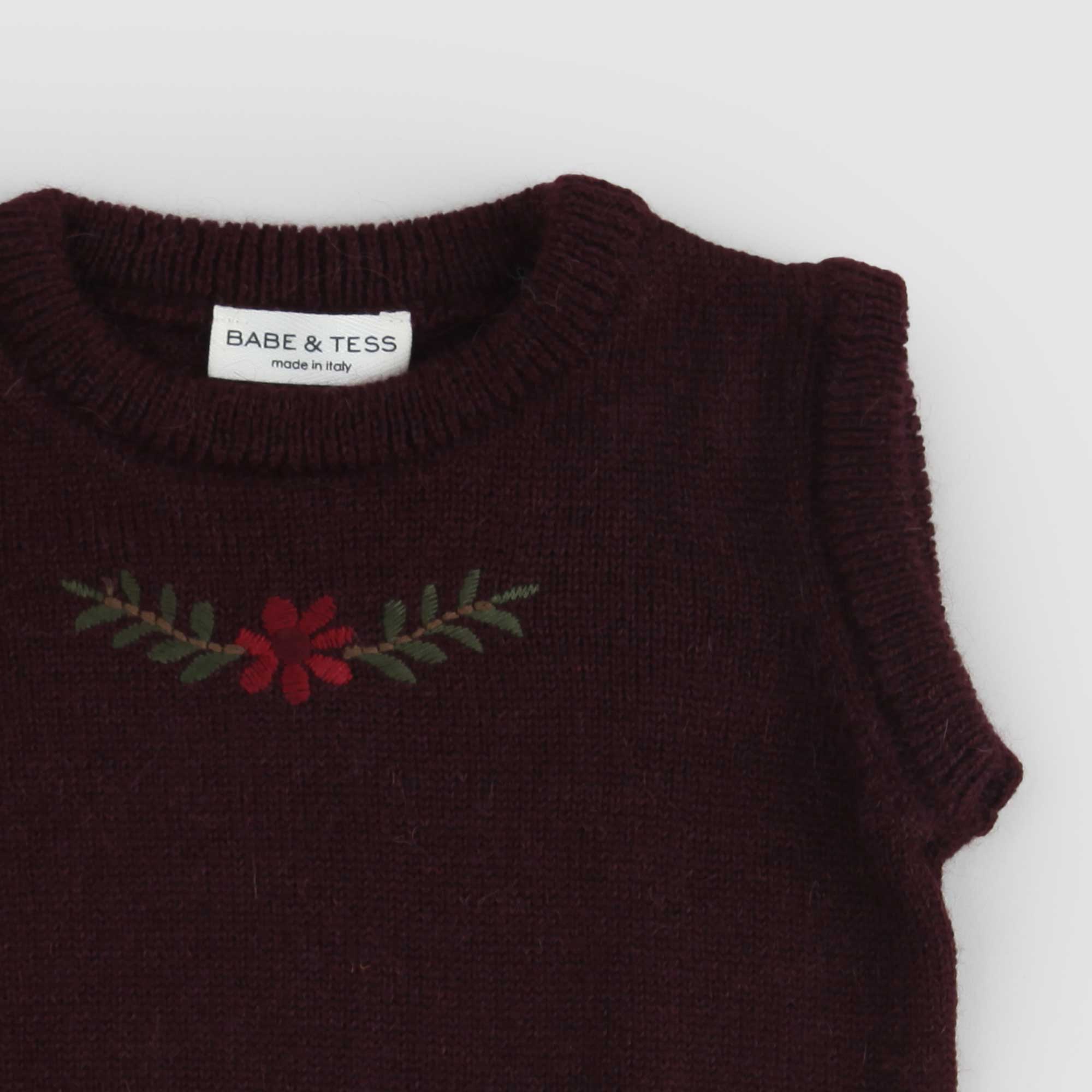 Gilet Rosso firmato BABE & TESS - annameglio.com abbigliamento moda