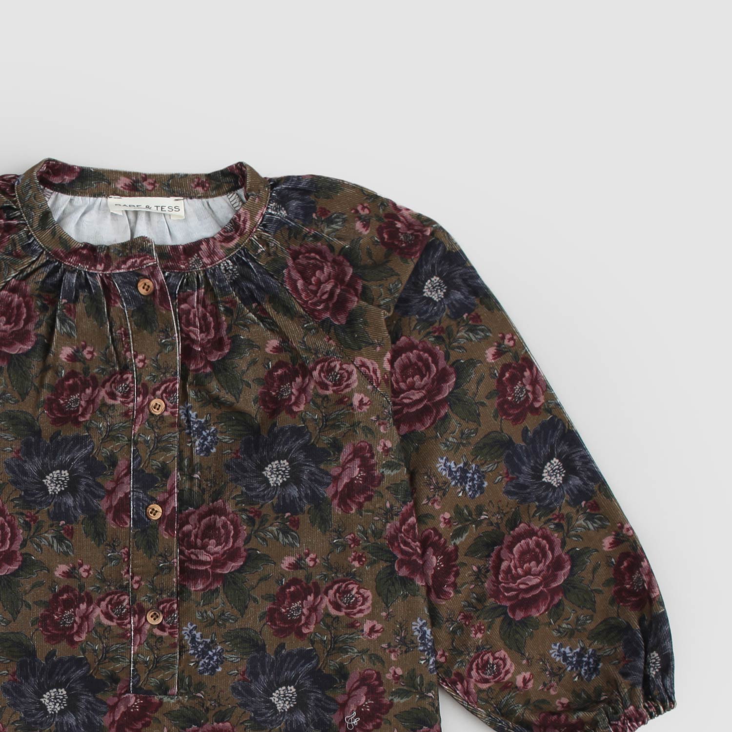 Abito bimba chemisier stampa floreale allover - annameglio.com abbigliamento moda