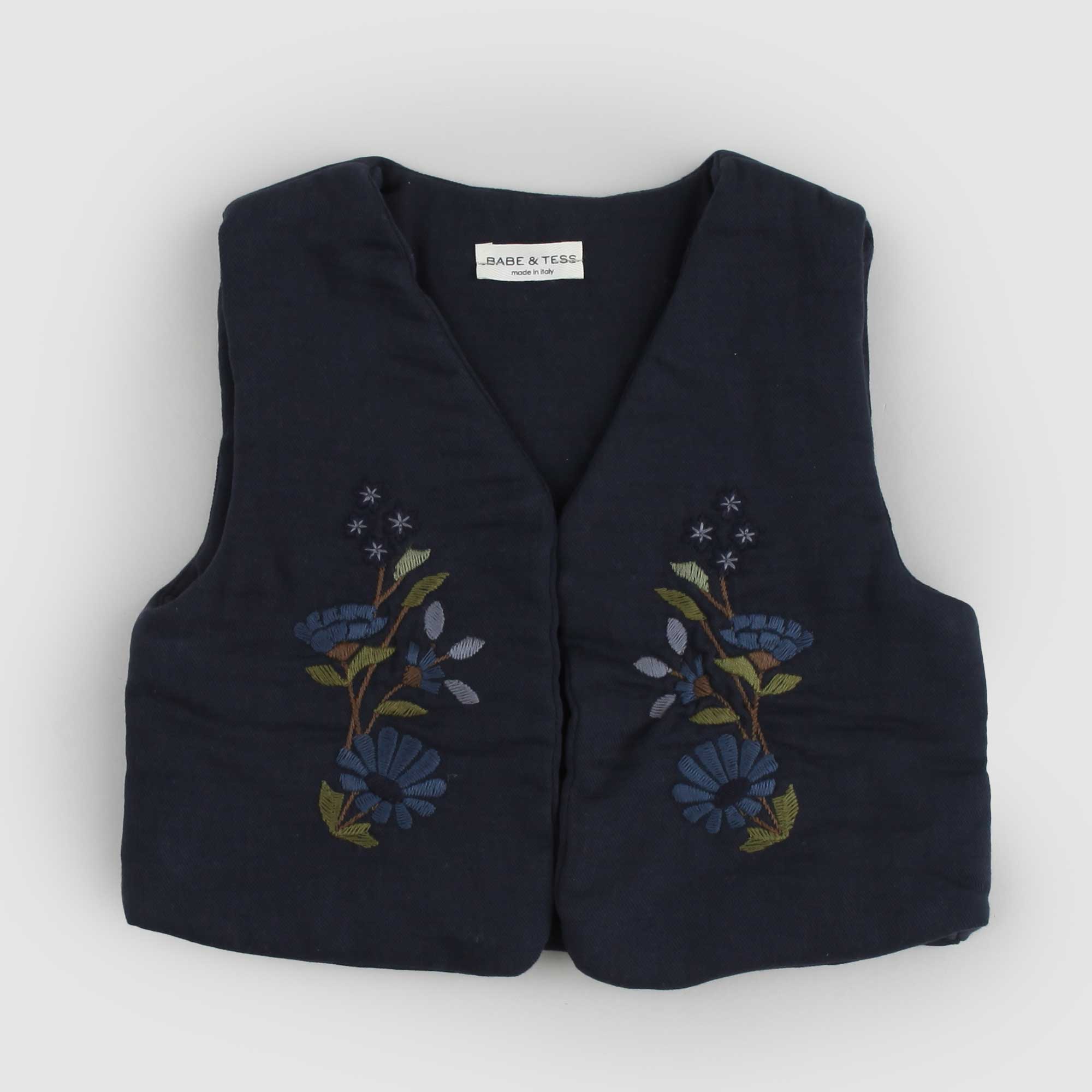 Gilet Blu firmato BABE & TESS - annameglio.com abbigliamento moda