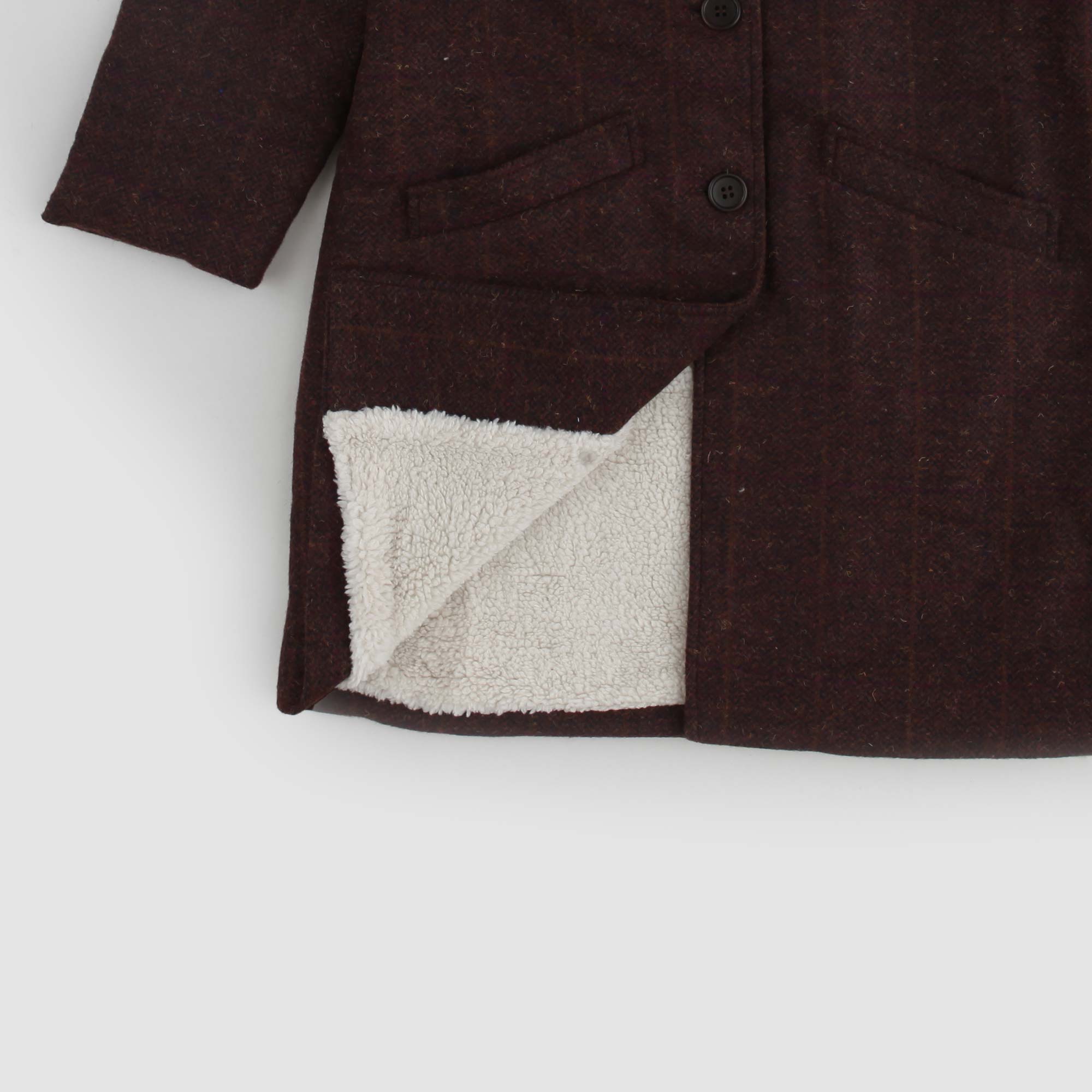 Cappotto Bordeaux firmato BABE & TESS - annameglio.com abbigliamento moda