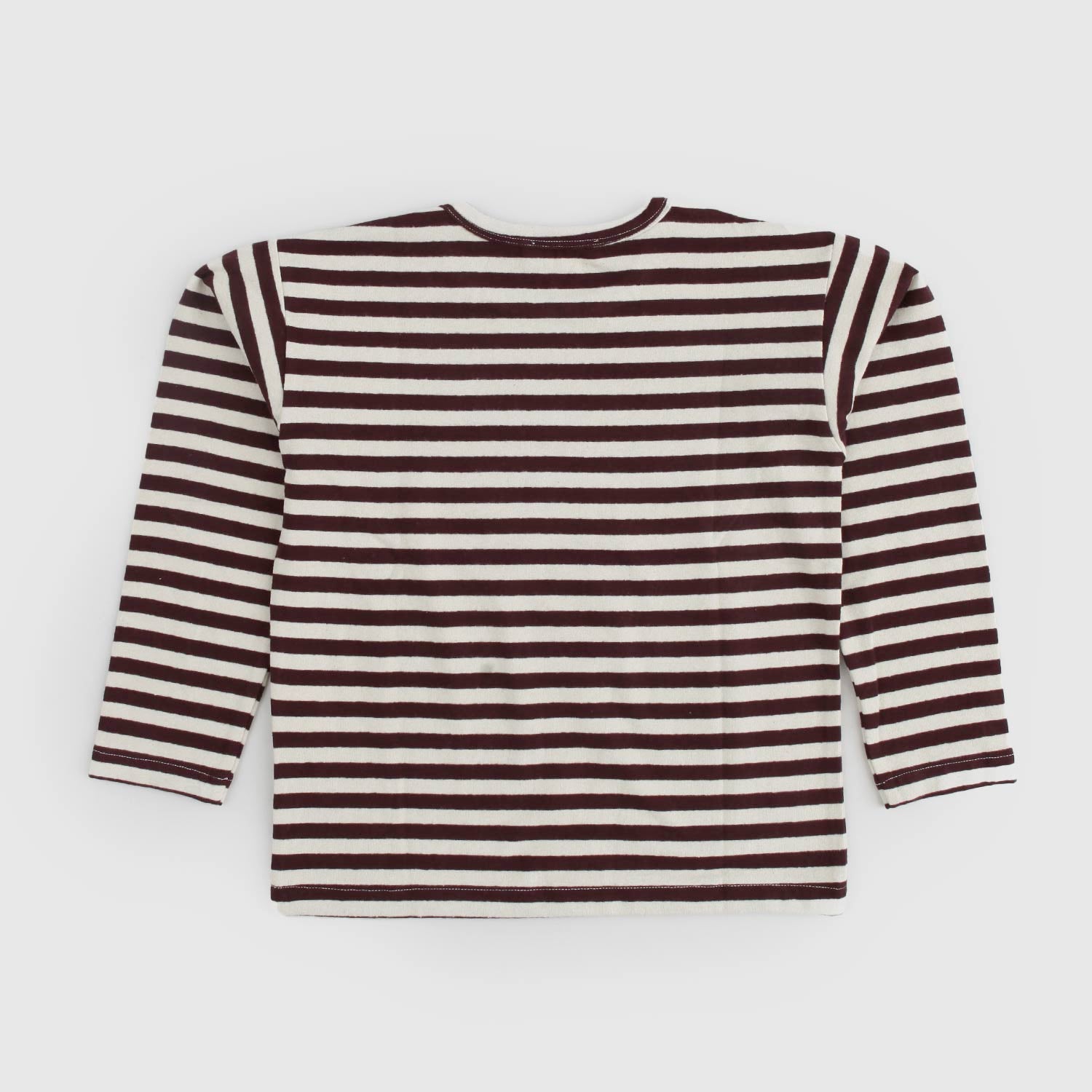 Maglia a righe natural e burgundy - annameglio.com abbigliamento moda