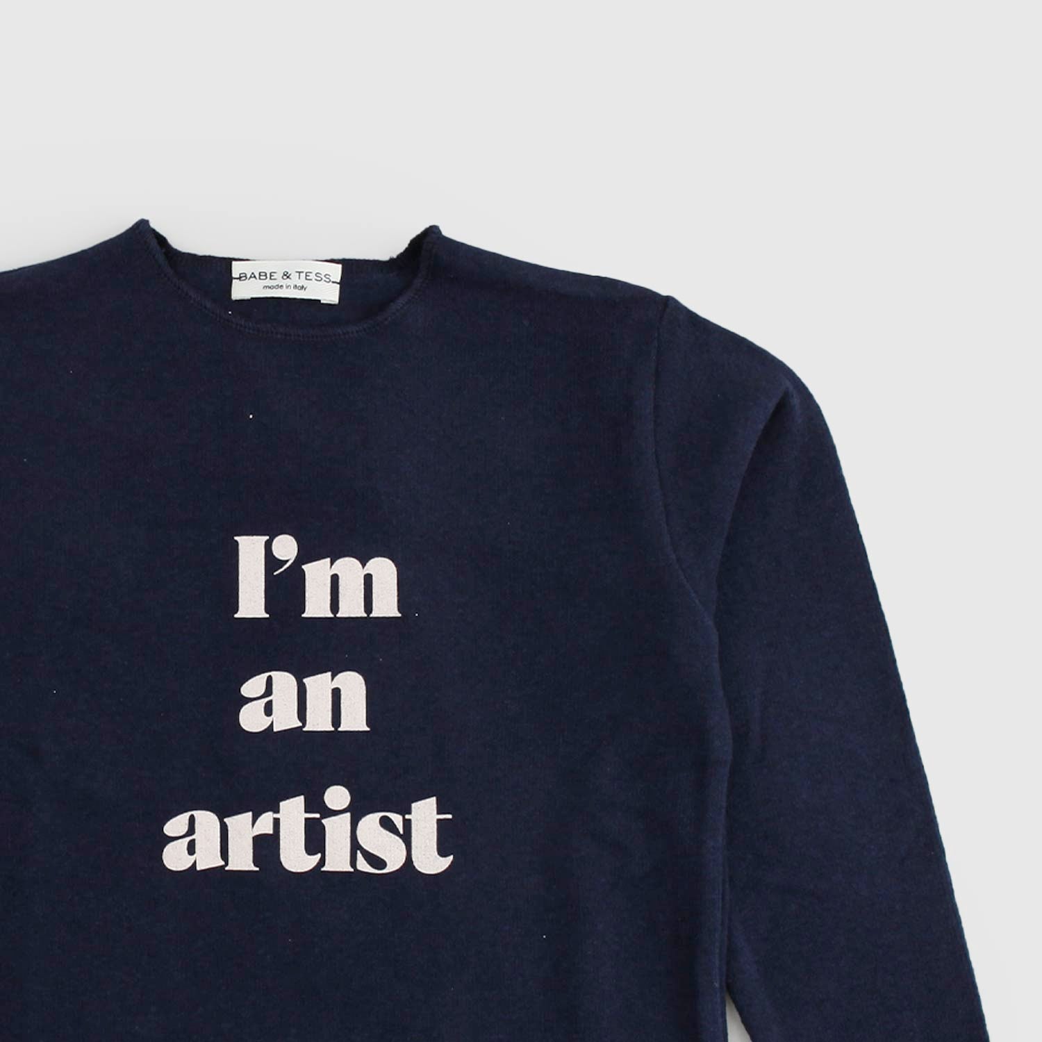 Felpa unisex blue navy stampa vintage - annameglio.com abbigliamento moda